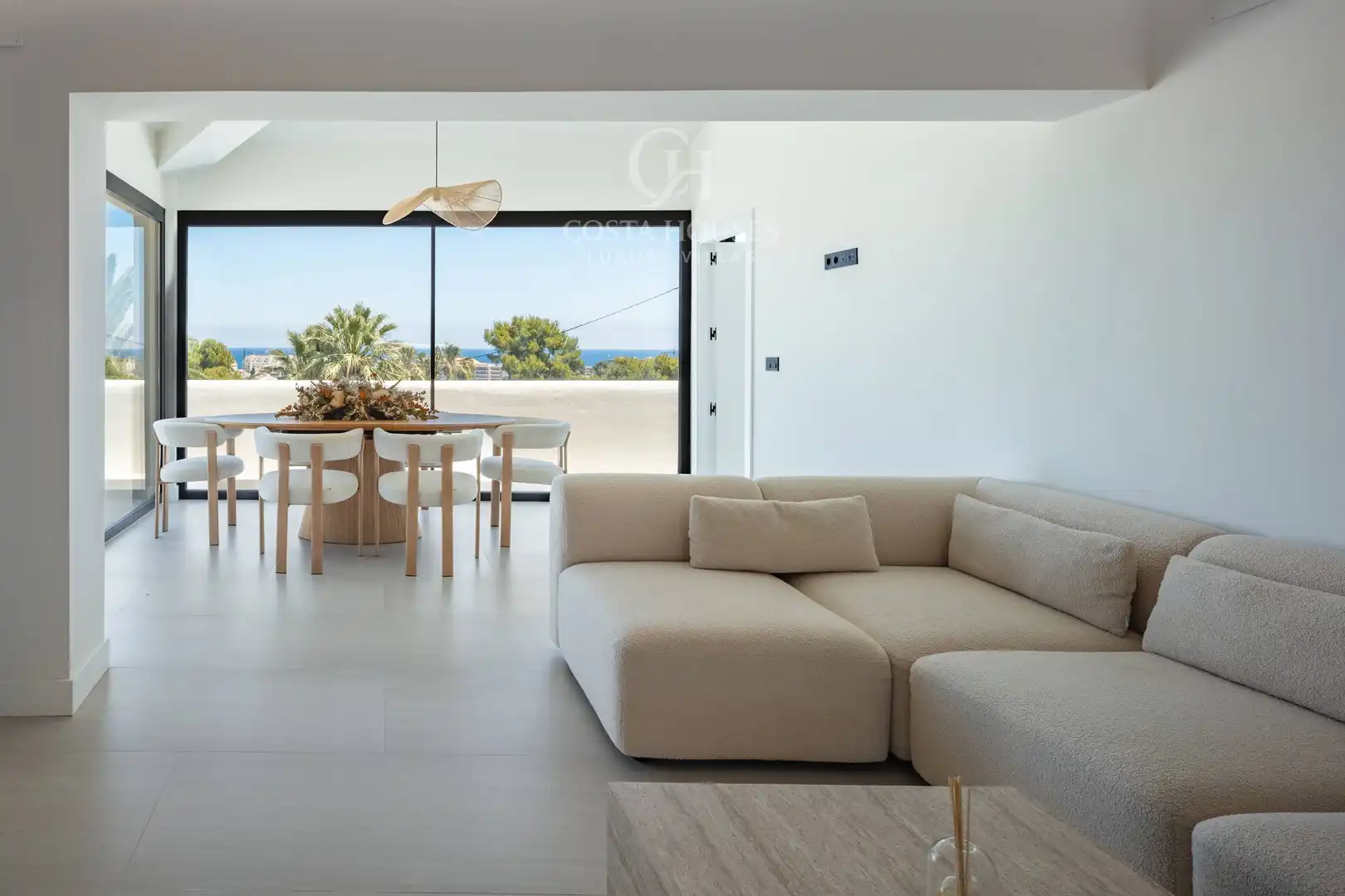 Living room of Houses for sale in Jávea / Xàbia  with Air Conditioner, Heating and Private garden