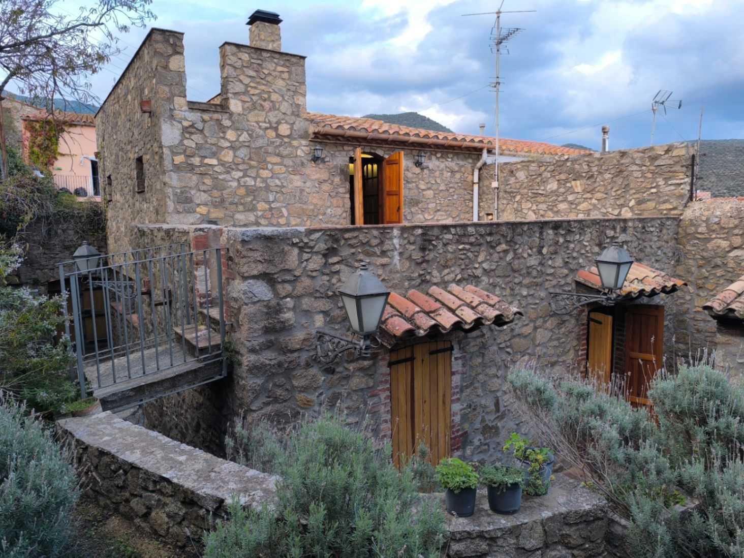 Exterior view of Country house for sale in Cantallops  with Heating, Private garden and Terrace