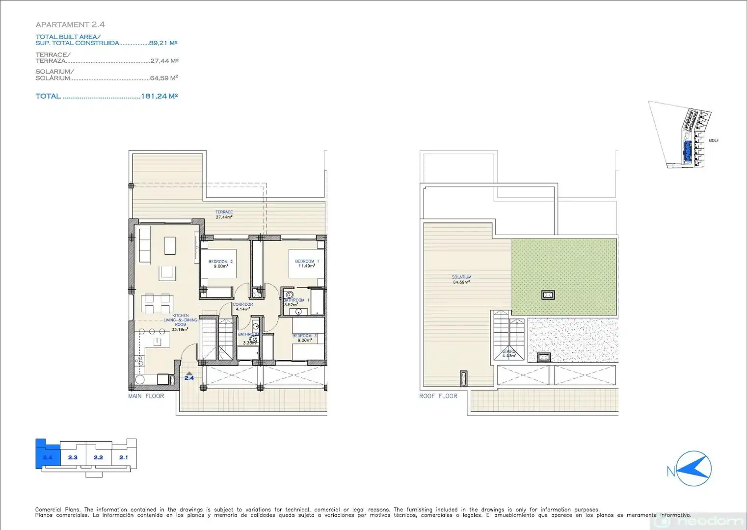 Penthouse zum Verkauf in Las Lomas de Rame - Bahía Bella, imagen 14