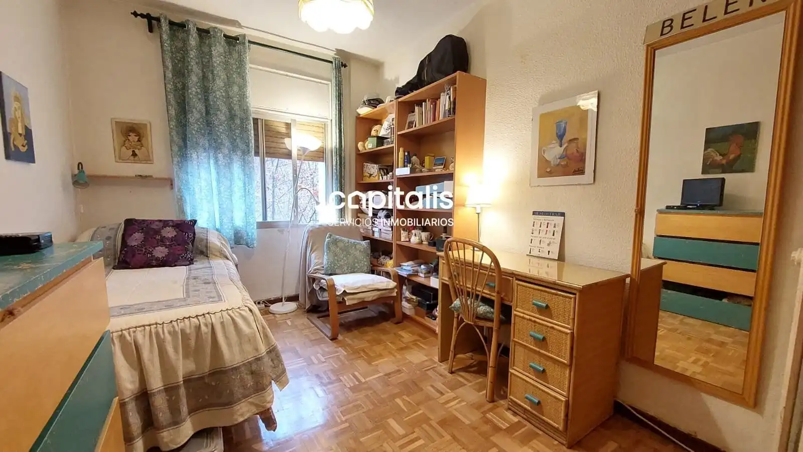 Schlafzimmer von Wohnung zum Verkauf in Madrid mit Klimaanlage, Heizung und Abstellraum