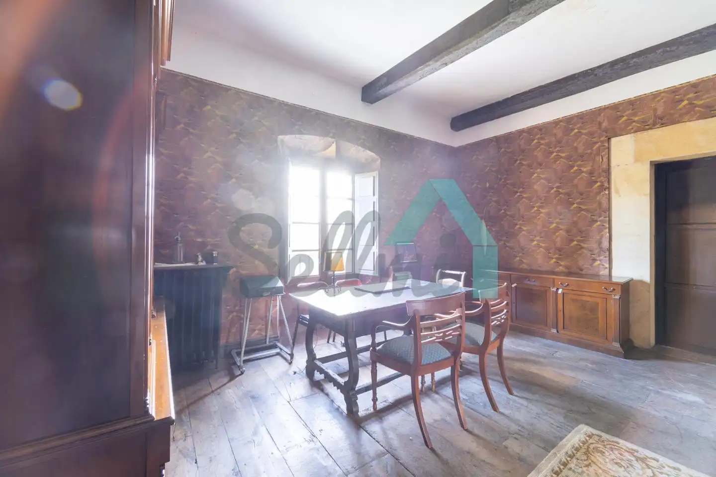 Comedor de Casa o chalet en venta en Oviedo  con Jardín privado y Balcón