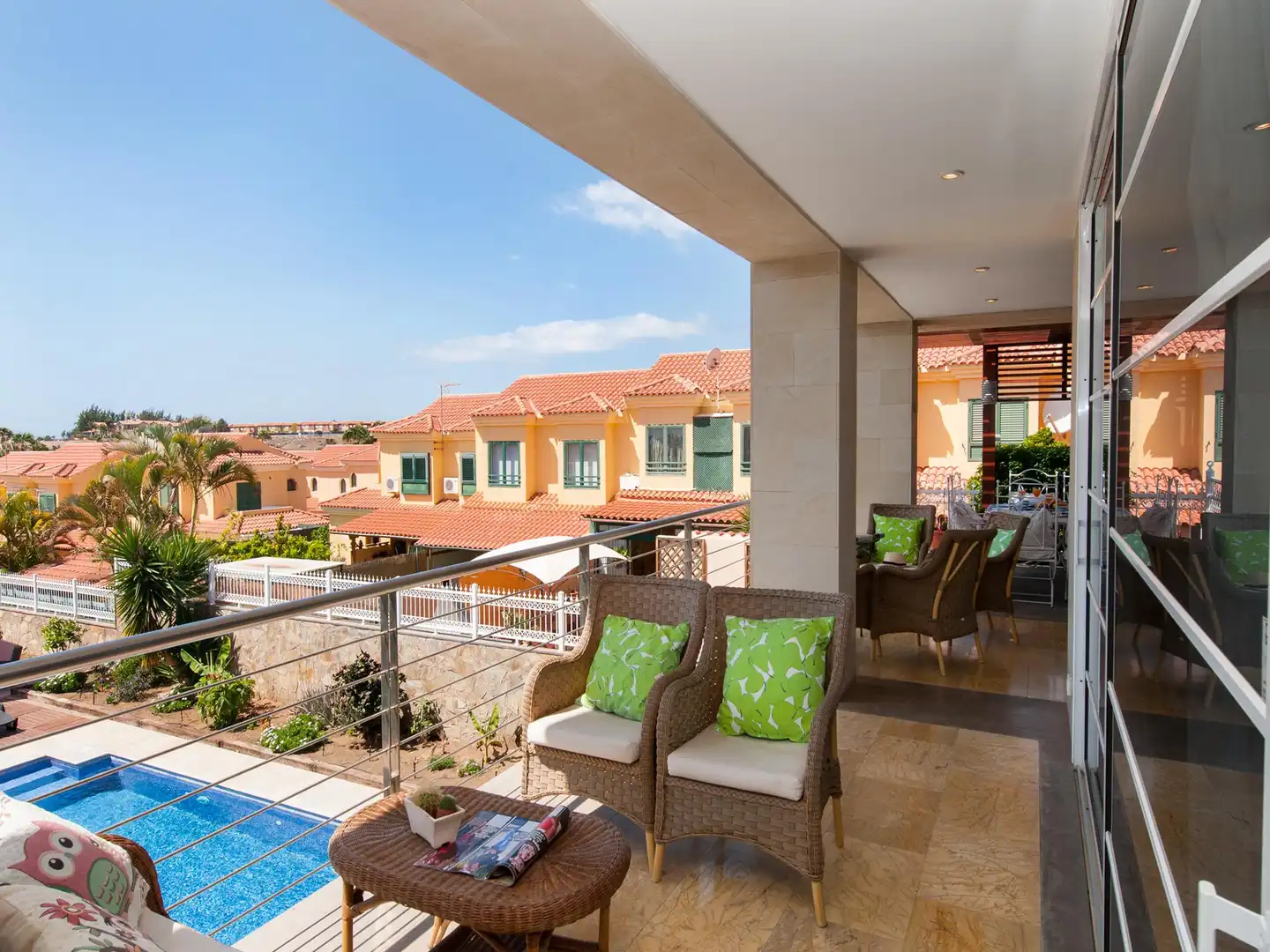 Terrassa de Casa o xalet en venda en San Bartolomé de Tirajana amb Jardí privat, Terrassa i Traster