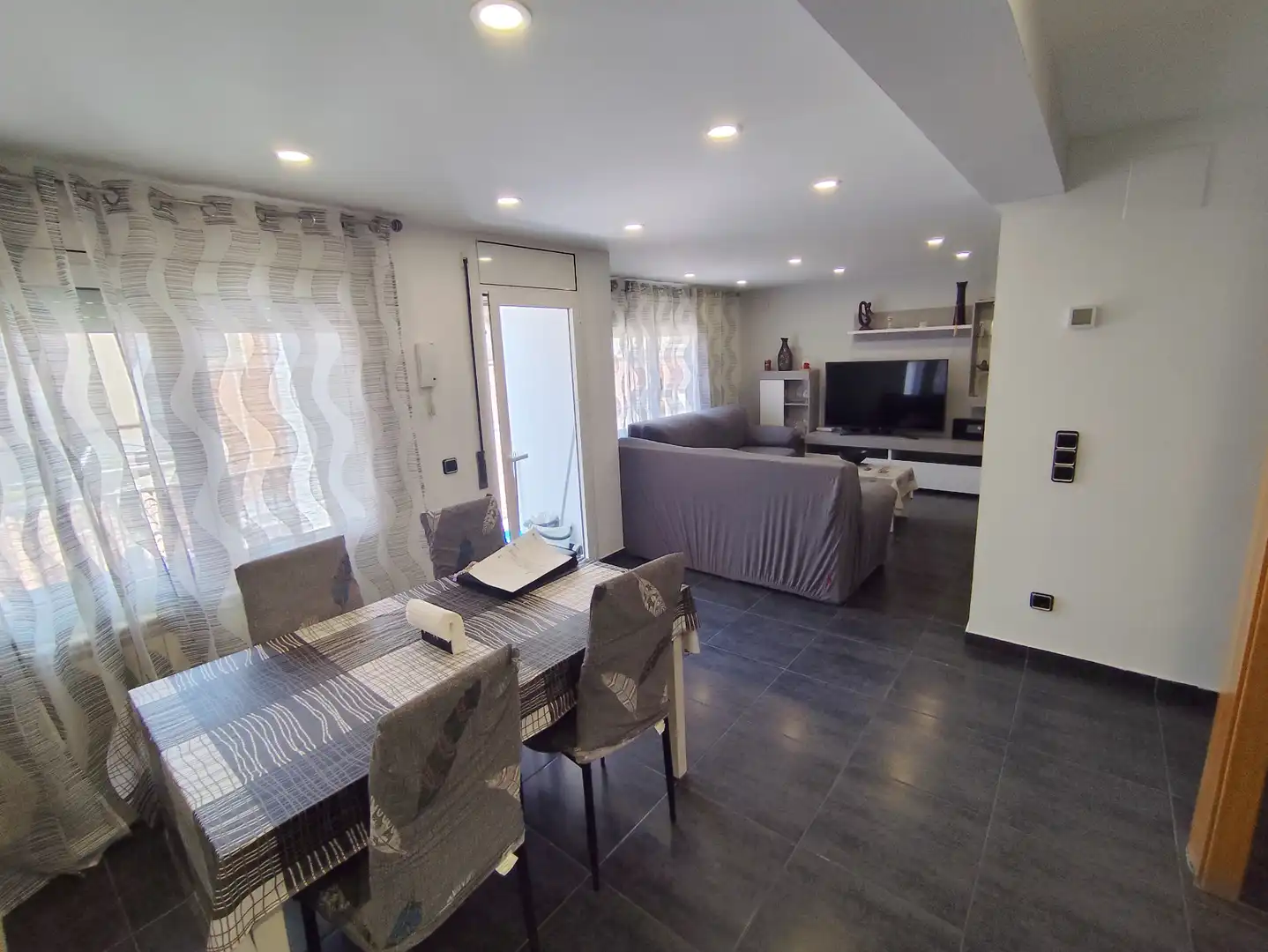 Sala de estar de Piso en venta en Vilanova del Camí con Calefacción, Terraza y Trastero