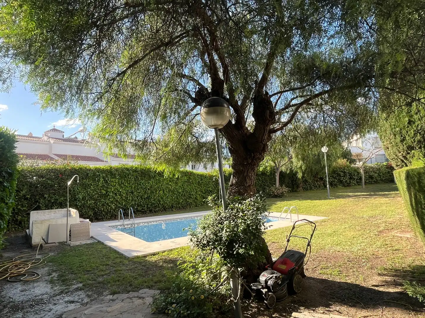 Garten von Wohnung zur Miete in Rincón de la Victoria mit Klimaanlage, Terrasse und Möbliert