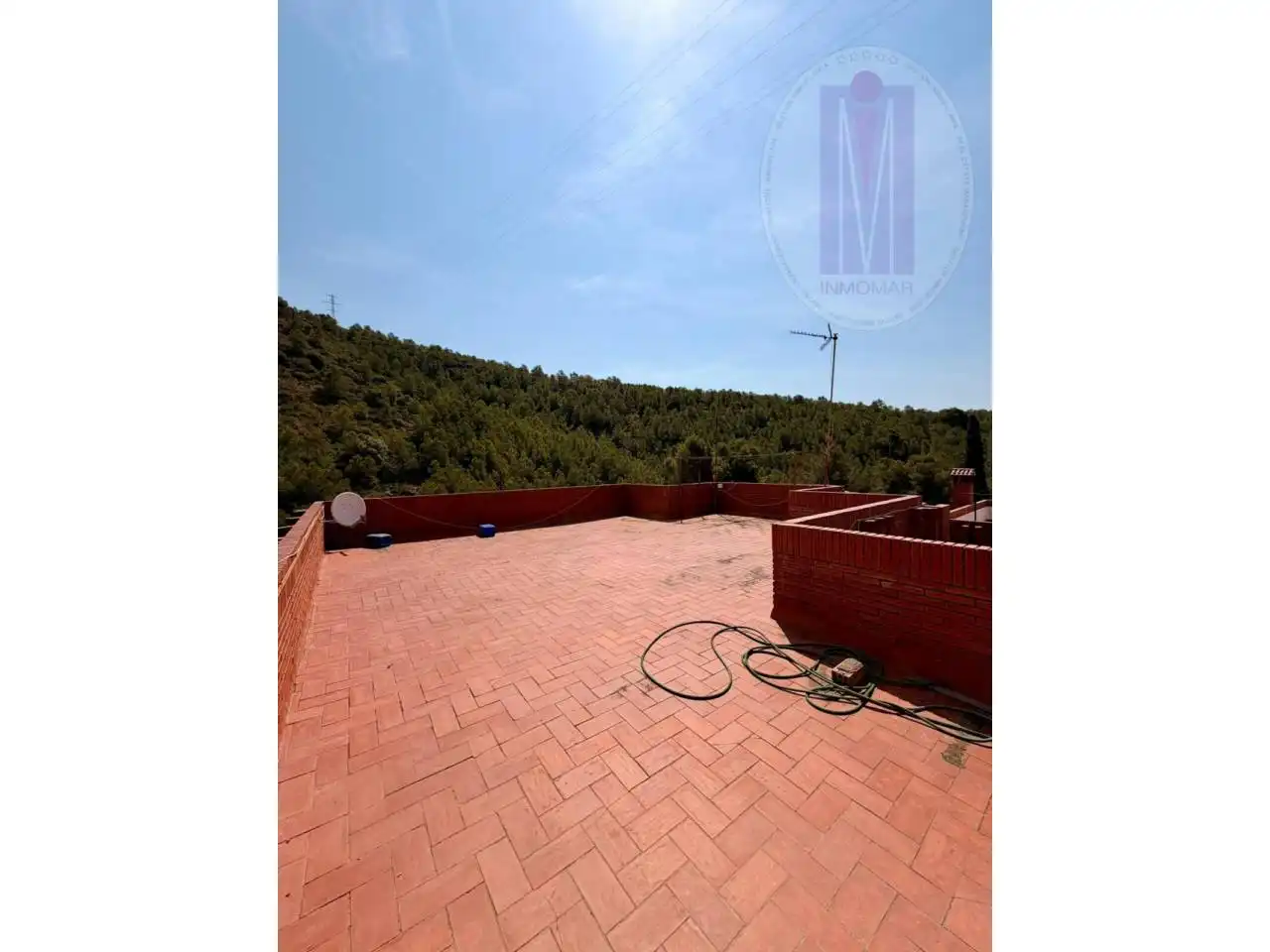 Terraza de Casa adosada en venta en Sitges con Aire acondicionado, Calefacción y Jardín privado