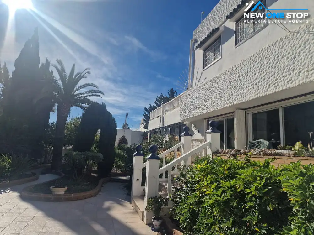Vista exterior de Casa o chalet en venta en Mojácar con Aire acondicionado, Calefacción y Jardín privado