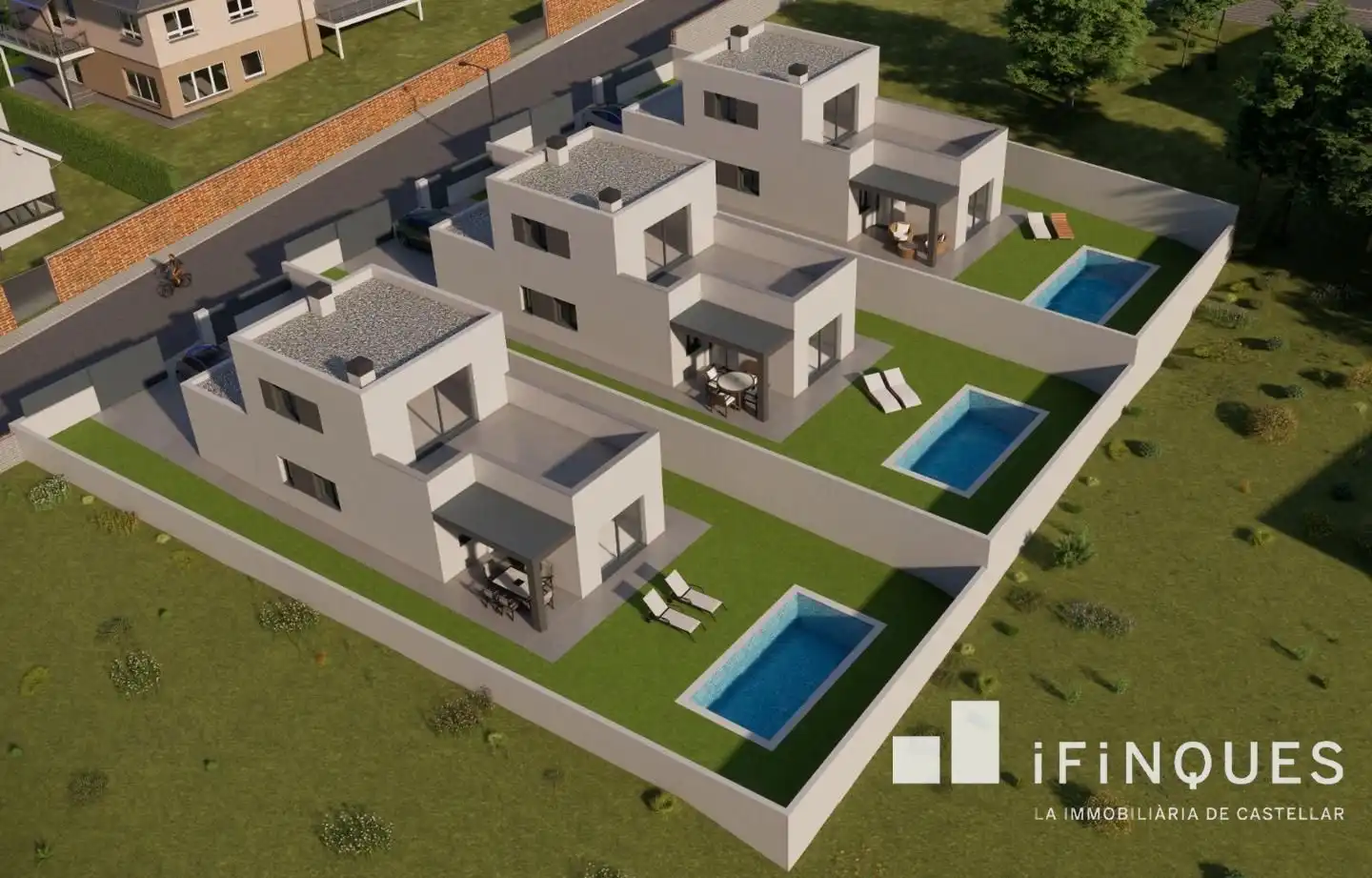Houses for sale in Castellar del Vallès  with Air Conditioner, Private garden and Parquet flooring