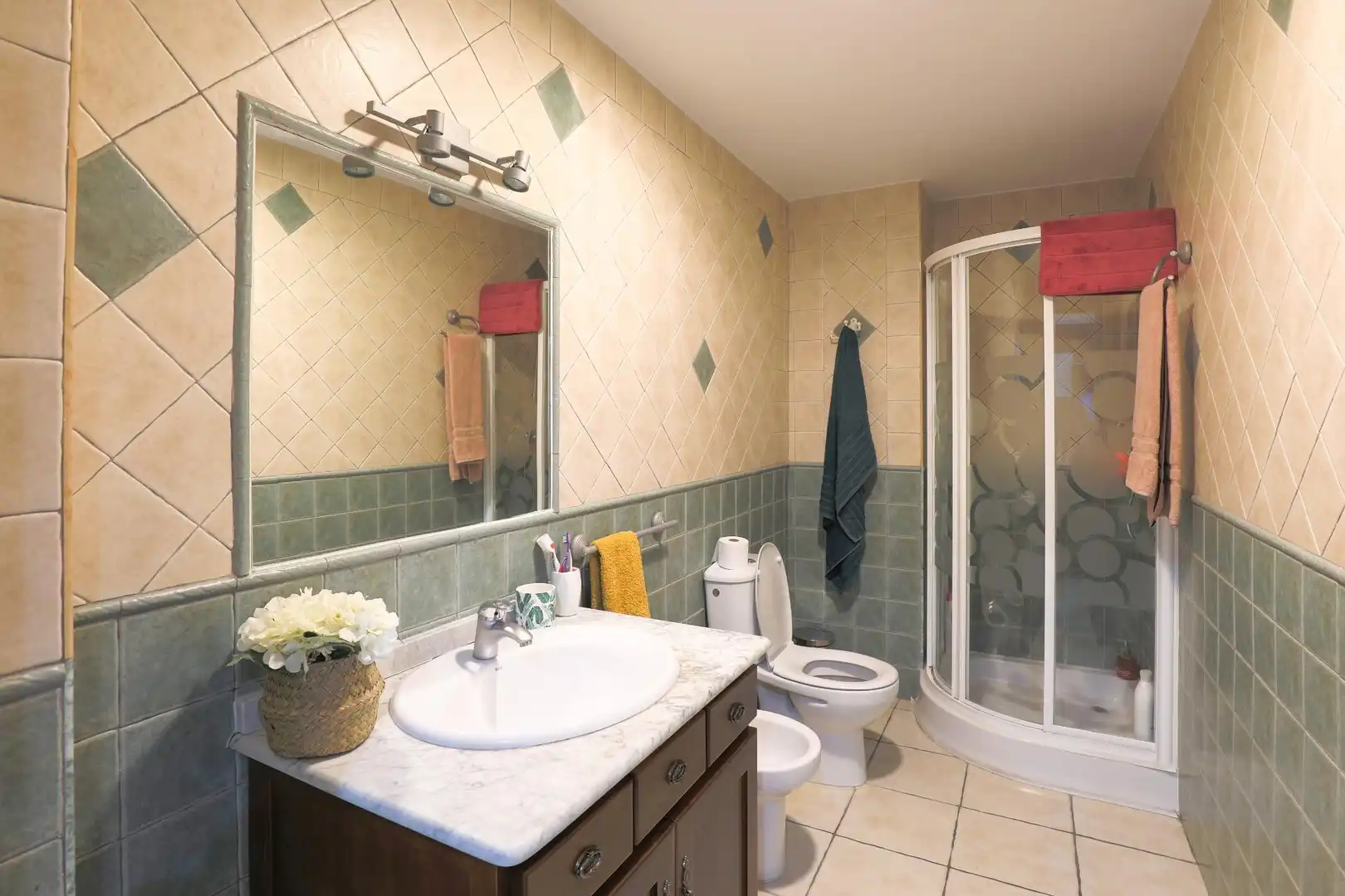 Badezimmer von Haus oder Chalet zum Verkauf in Padul mit Klimaanlage, Heizung und Privatgarten