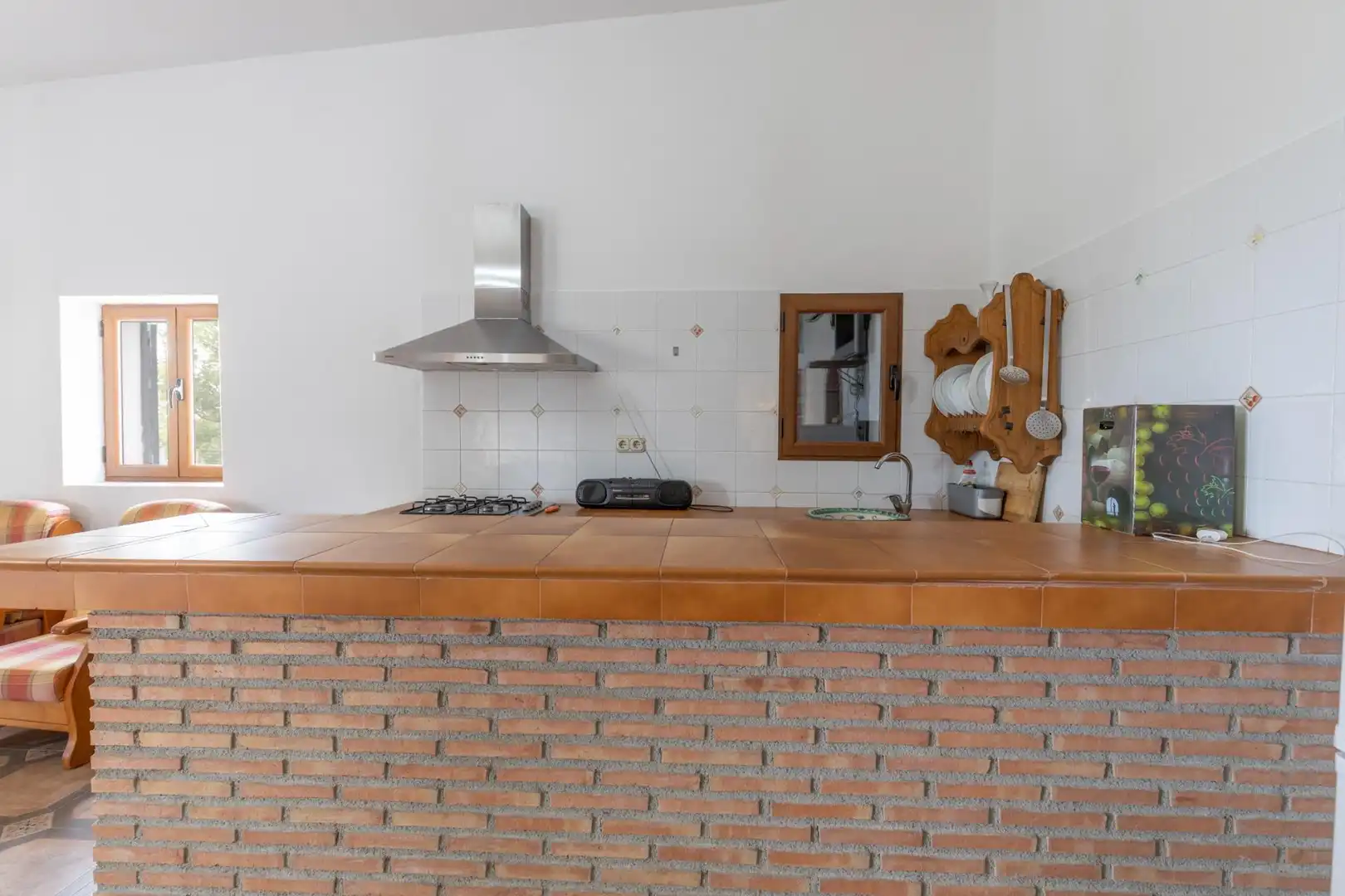 Cocina de Finca rústica en venta en Nigüelas con Amueblado