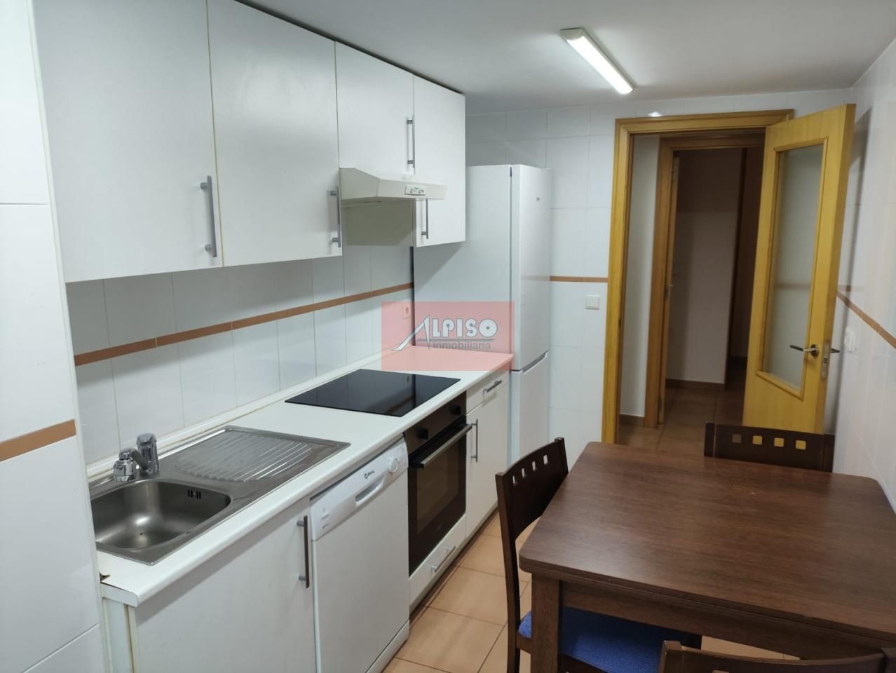 Kitchen of Flat for sale in Ourense Capital   with Heating and Furnished