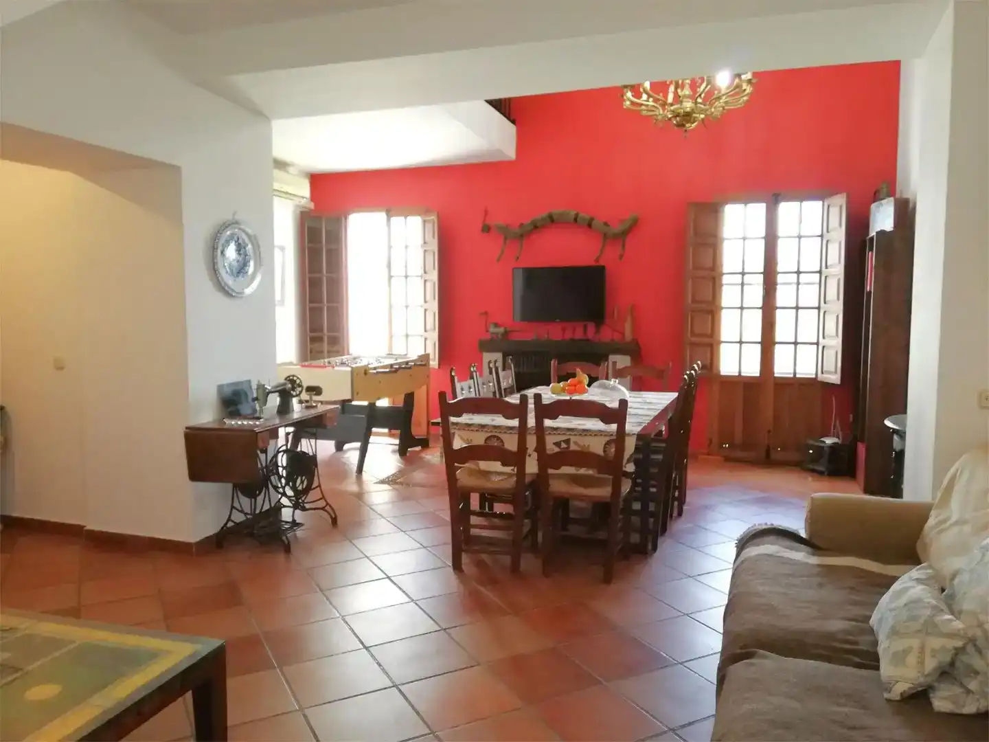 Menjador de Casa o xalet en venda en Antequera amb Aire condicionat, Jardí privat i Piscina