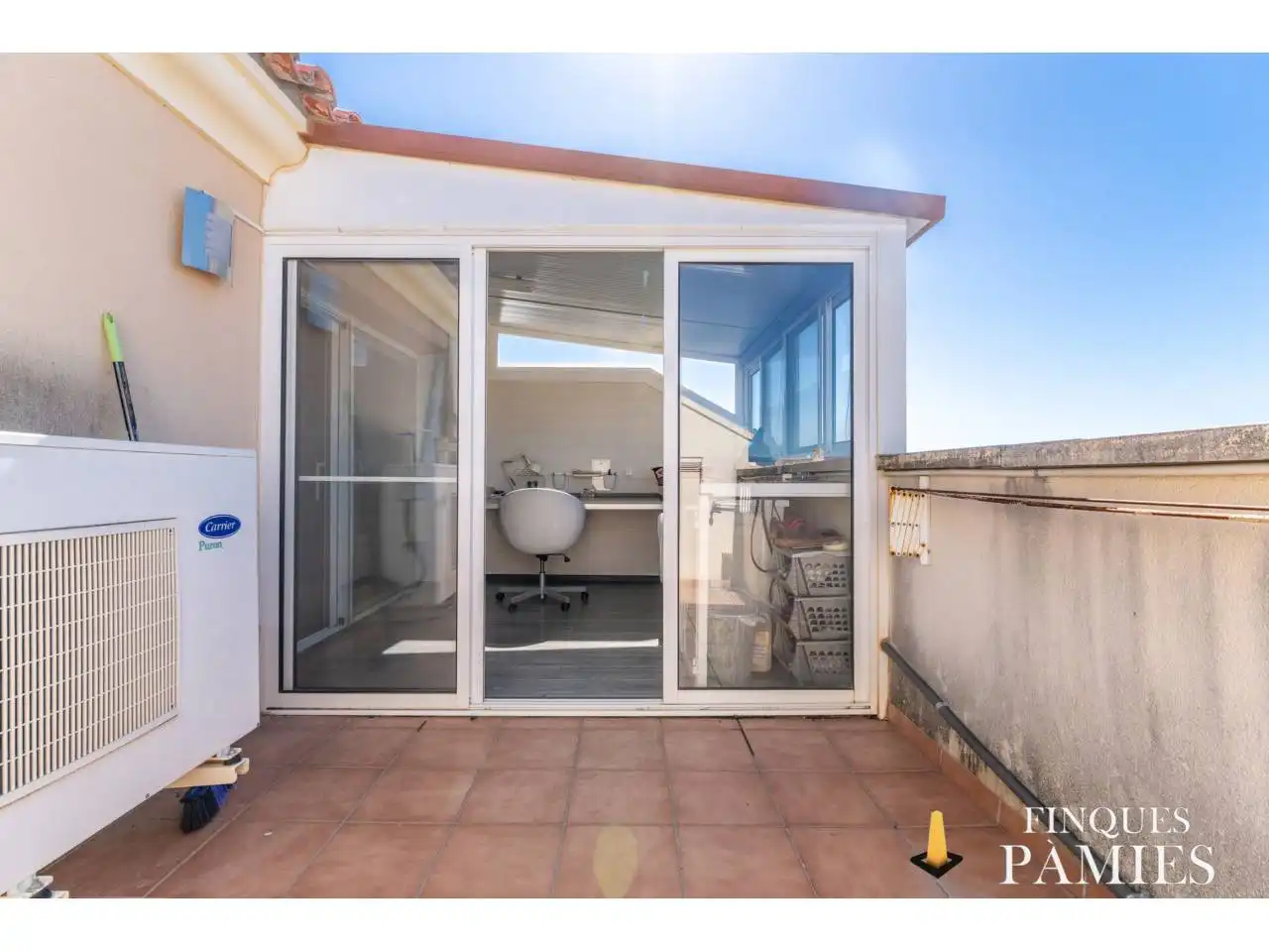 Terraza de Casa adosada en venta en Riudoms con Aire acondicionado, Calefacción y Jardín privado