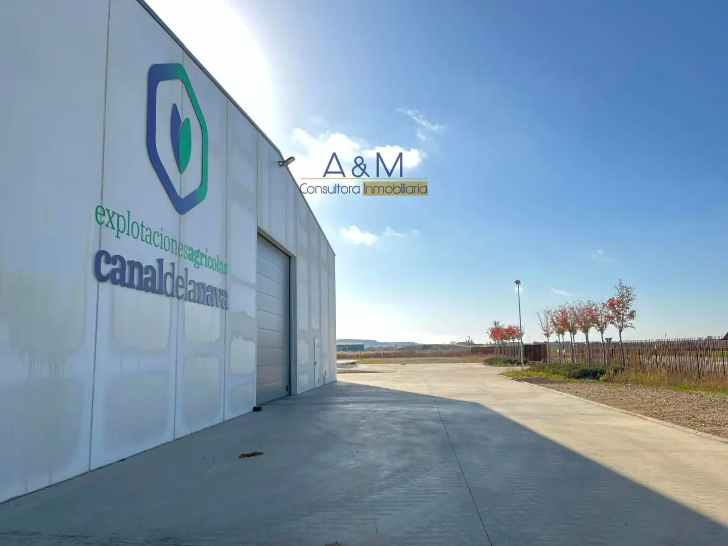 Exterior view of Industrial buildings for sale in Villamartín de Campos  with Heating and Alarm