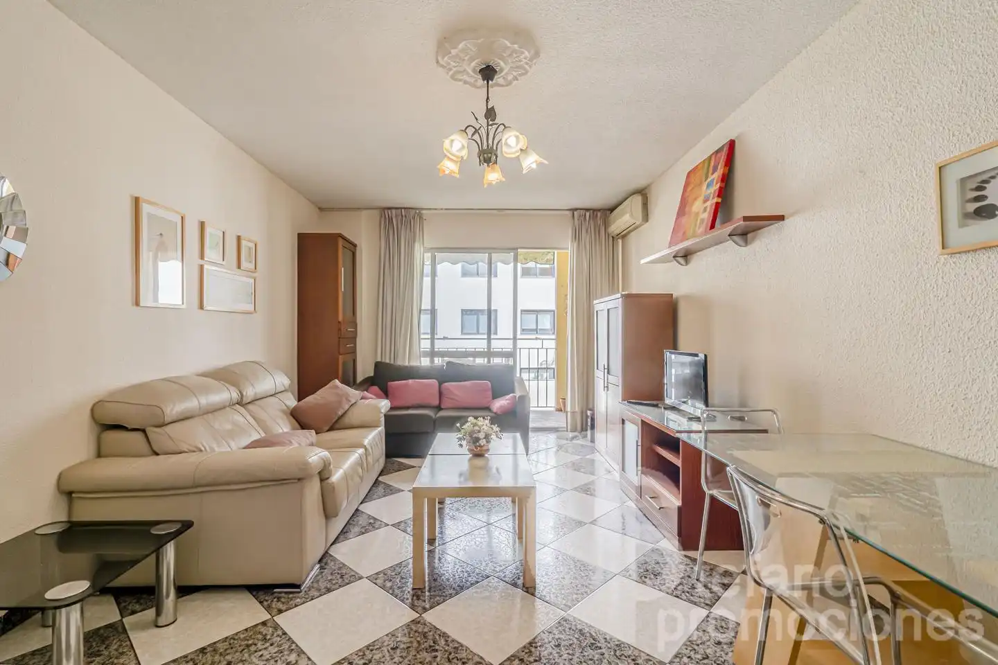 Sala de estar de Piso en venta en Cruz de Humilladero