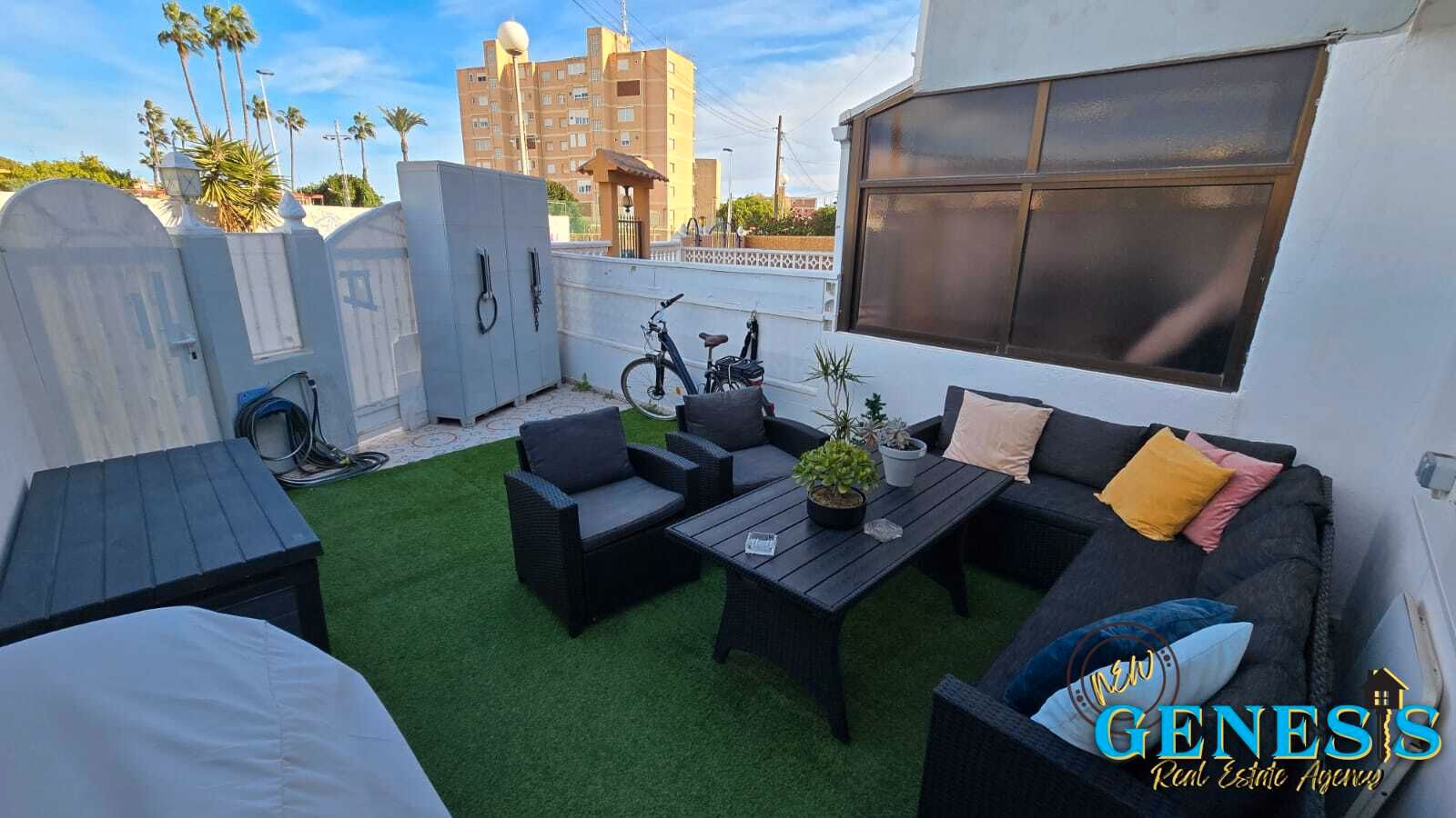 Terrace of Single-family semi-detached for sale in Torrevieja  with Air Conditioner, Terrace and Storage room