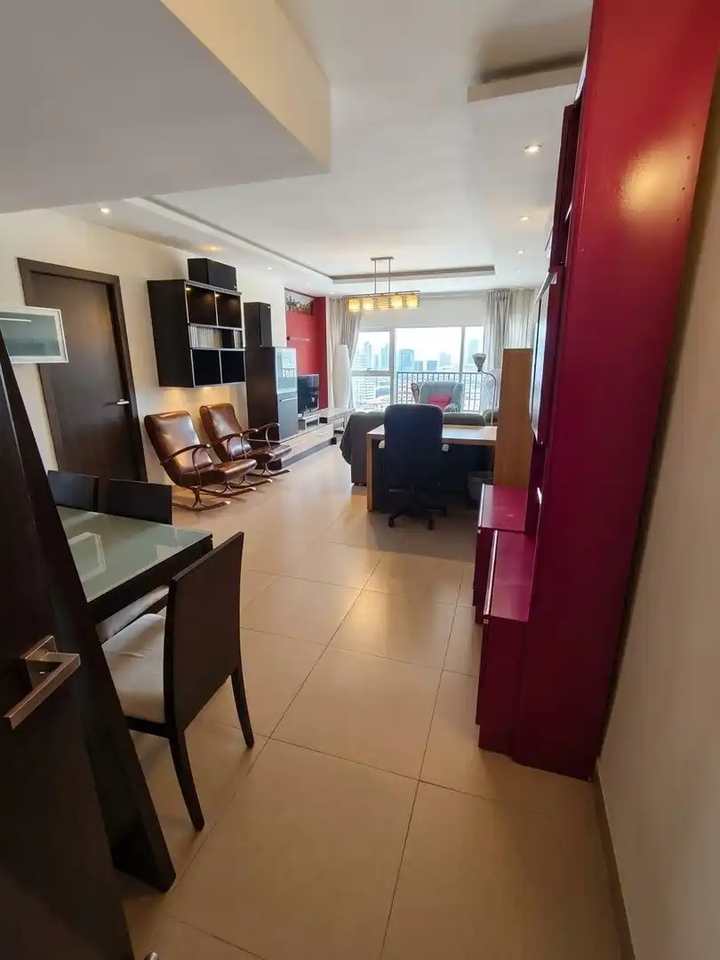 Living room of Flat for rent in Málaga  with Air Conditioner, Heating and Terrace