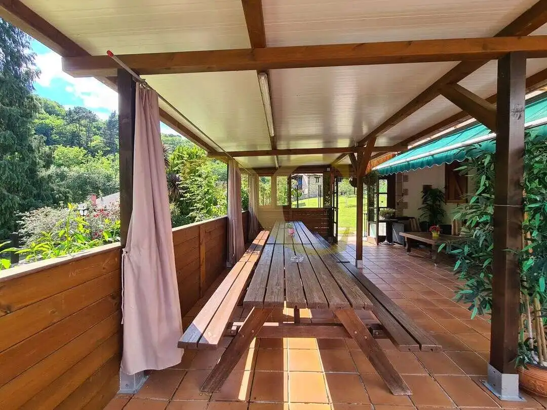 Terrassa de Casa o xalet en venda en Peñamellera Alta amb Calefacció, Jardí privat i Terrassa
