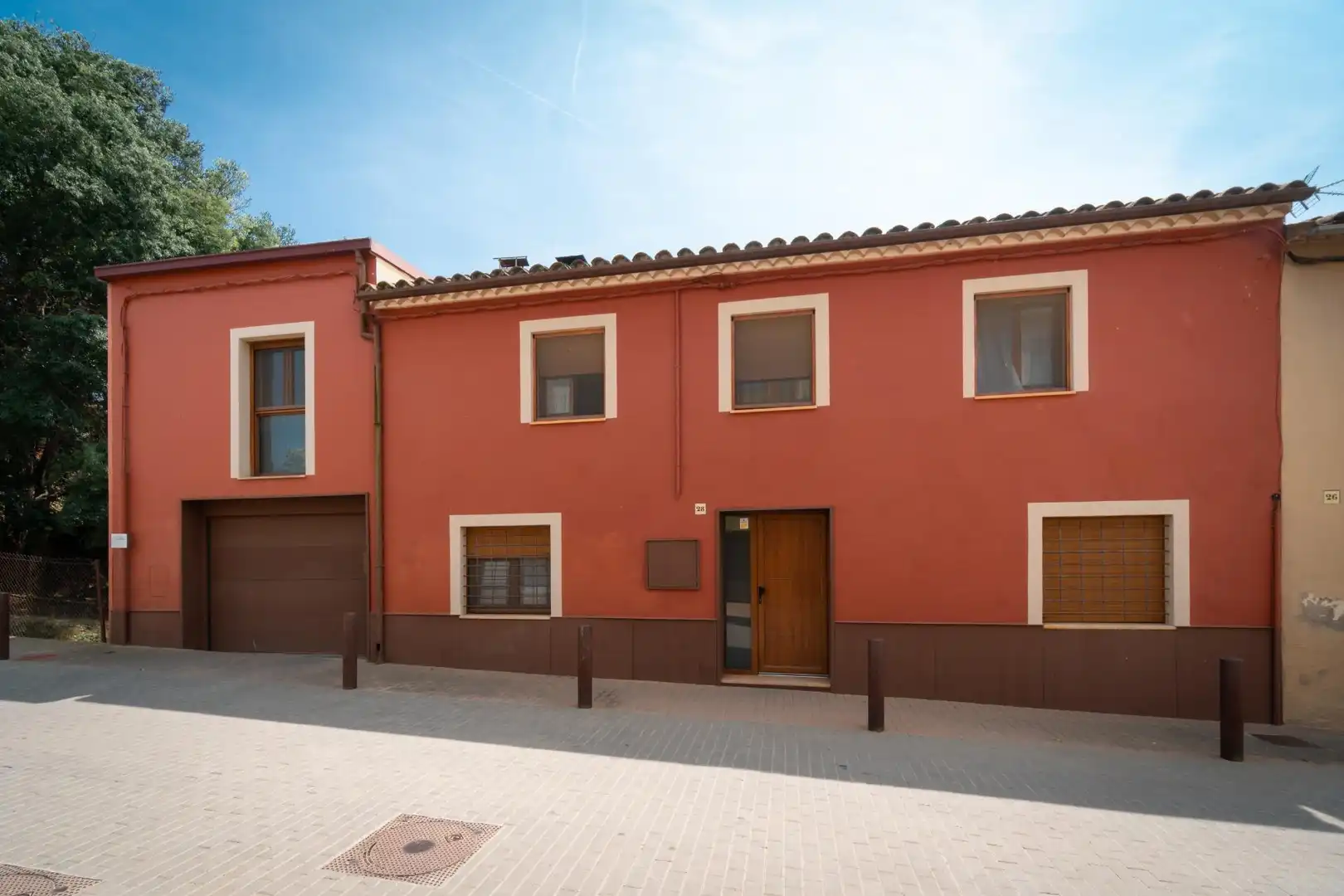 Vista exterior de Casa o xalet en venda en Forallac amb Calefacció, Jardí privat i Terrassa