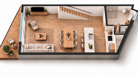 Dùplex de obra nueva en el centro