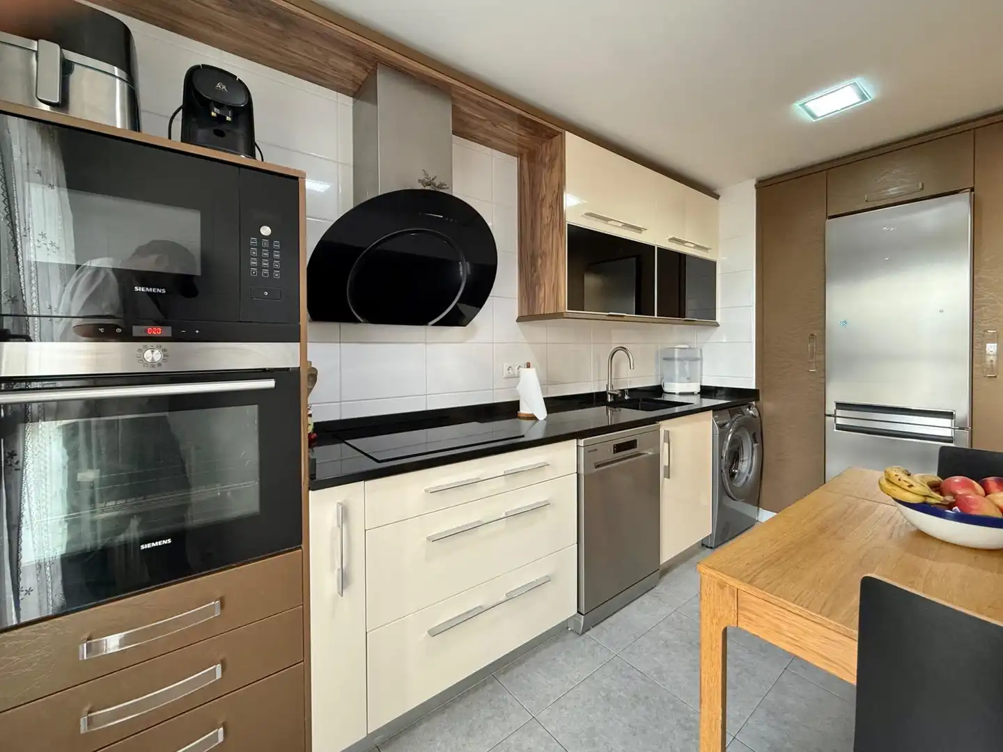 Kitchen of Flat for sale in Tudela  with Air Conditioner, Heating and Parquet flooring