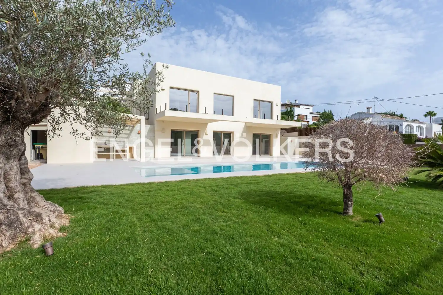Exterior view of Houses for sale in Jávea / Xàbia  with Air Conditioner, Heating and Private garden