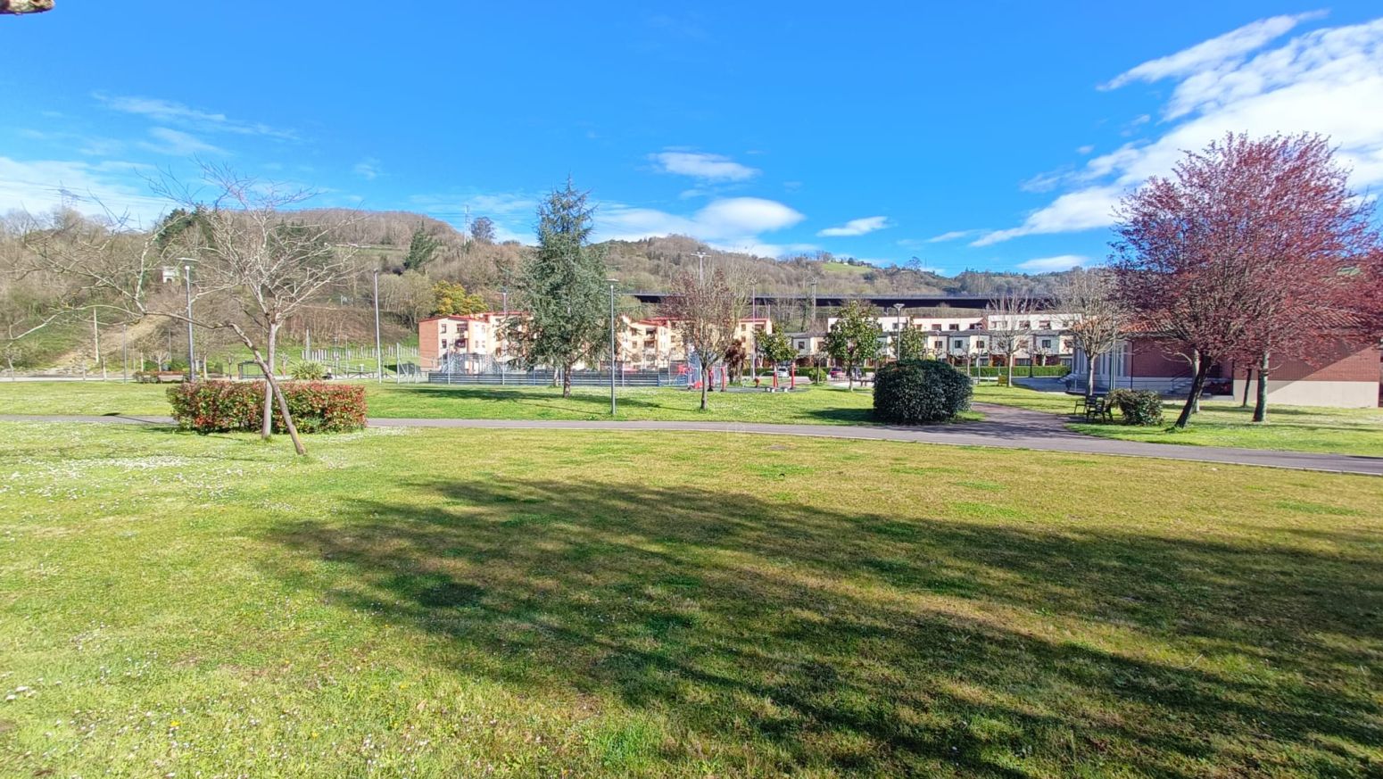 Garden of Flat for sale in Ribera de Arriba  with Heating, Private garden and Parquet flooring