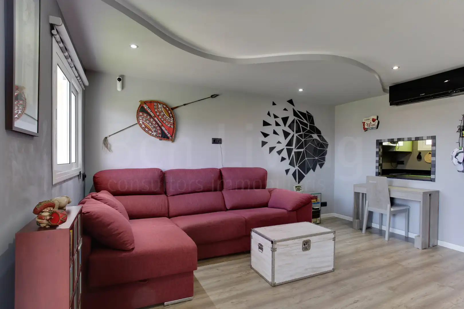 Sala d'estar de Dúplex en venda en Barcelona