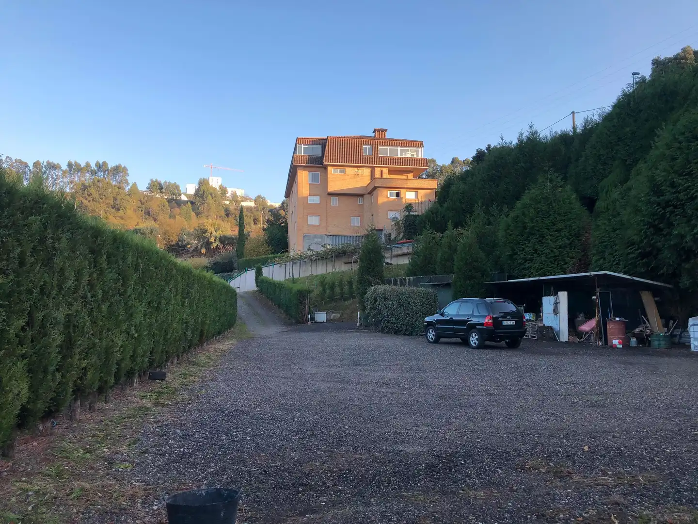 Vista exterior de Edifici en venda en Vigo 