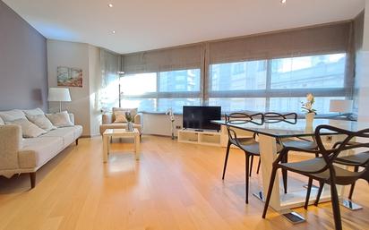 Living room of Flat to rent in  Tarragona Capital  with Air Conditioner, Heating and Parquet flooring