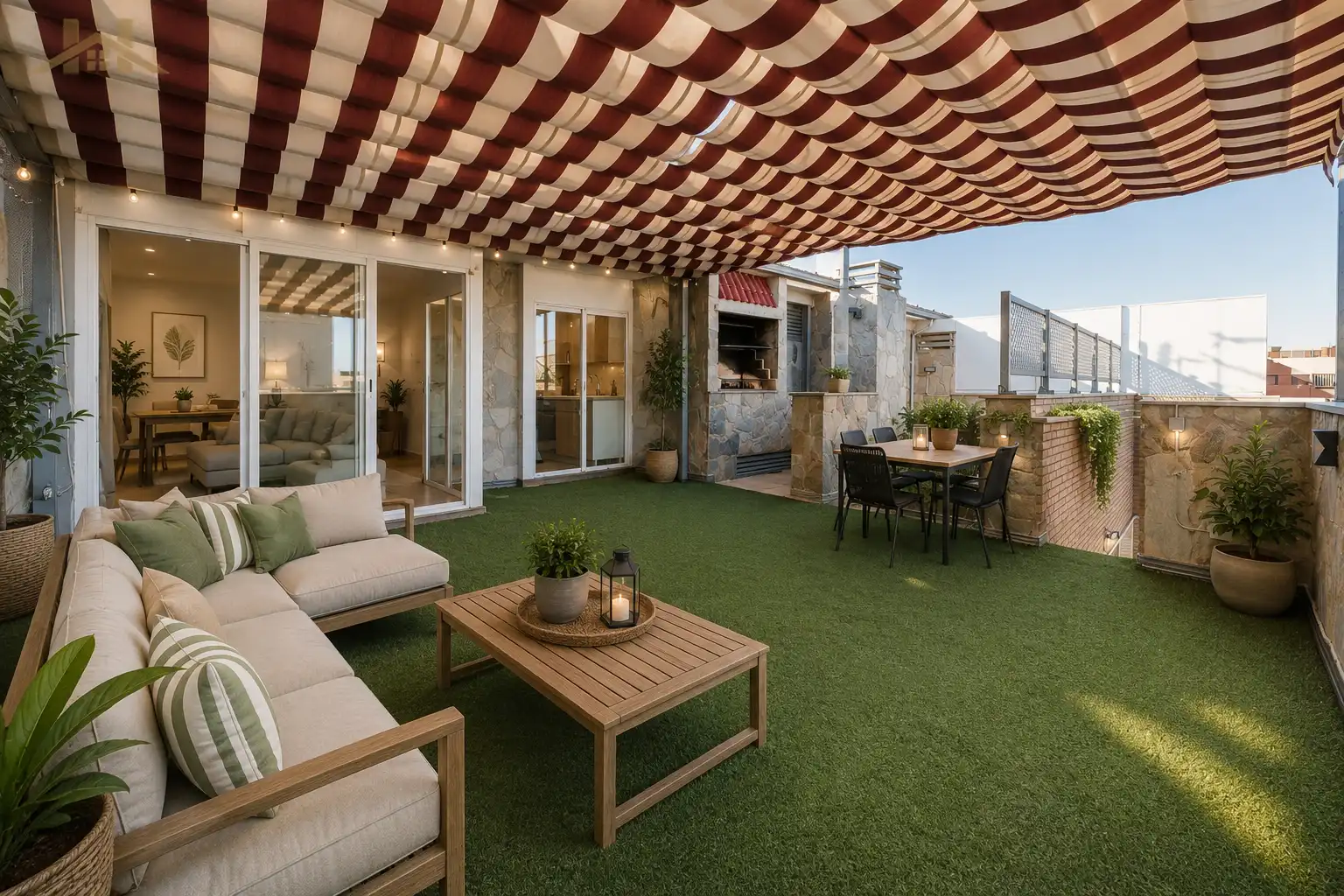 Terraza de Ático en venta en Fuenlabrada con Aire acondicionado, Calefacción y Trastero