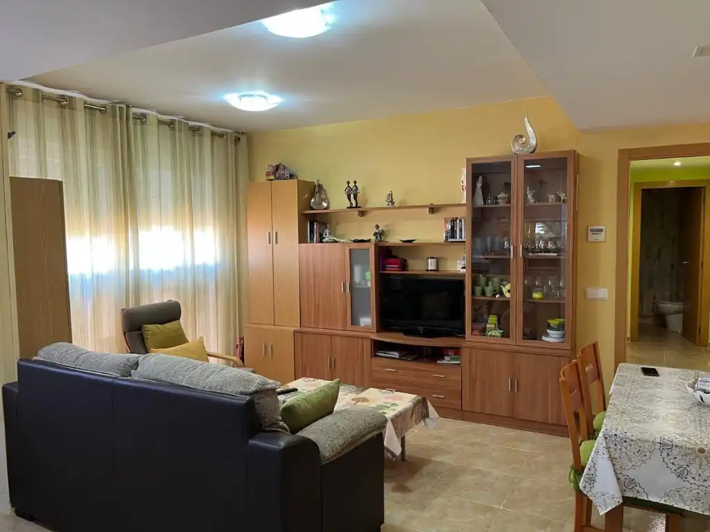 Living room of Flat for rent in Benicarló  with Air Conditioner, Heating and Furnished