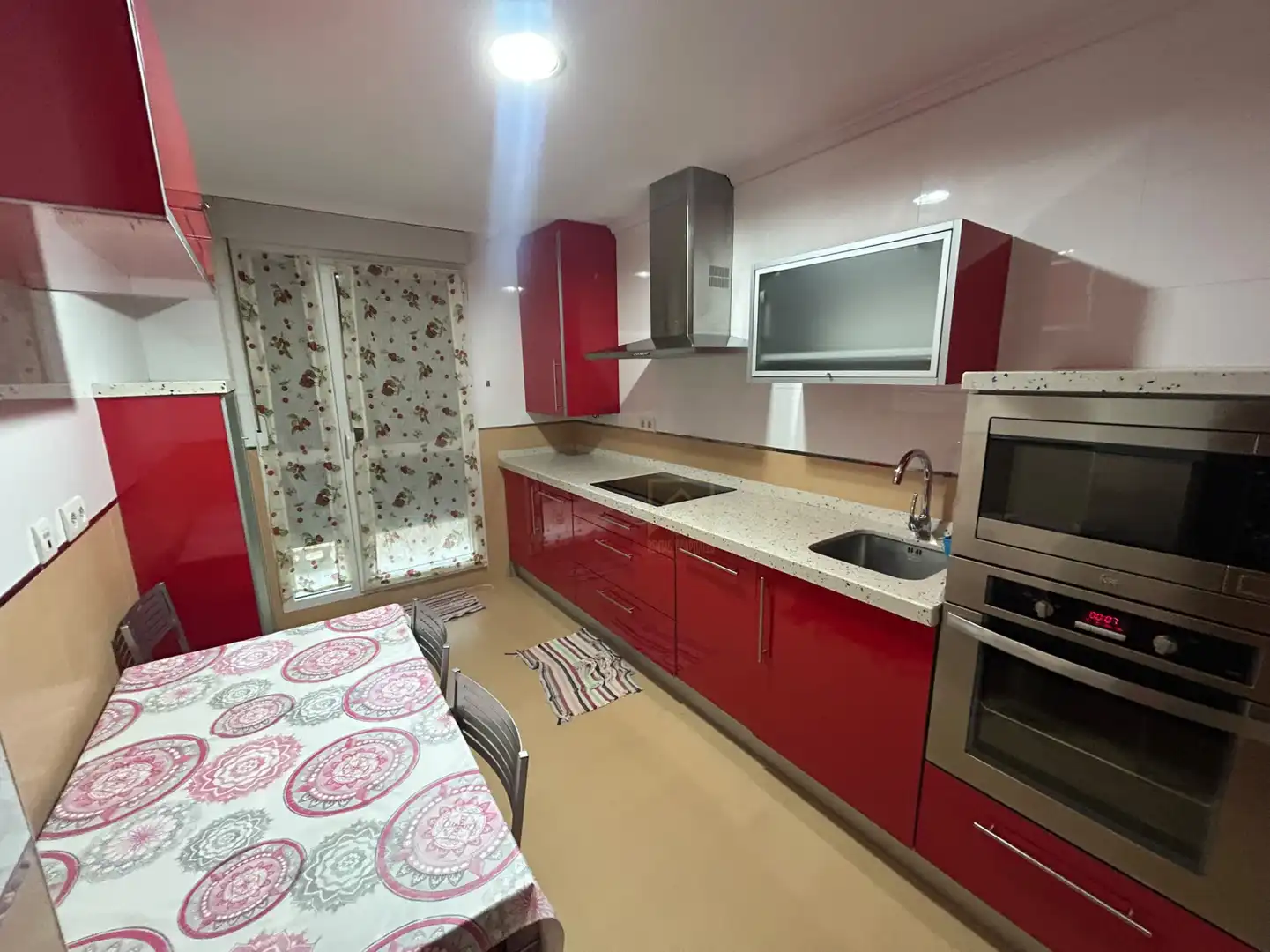 Cocina de Piso de alquiler en Corvera de Toranzo con Calefacción, Jardín privado y Terraza