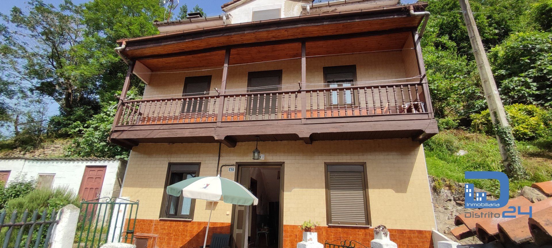 Vista exterior de Casa o xalet en venda en Mieres (Asturias)