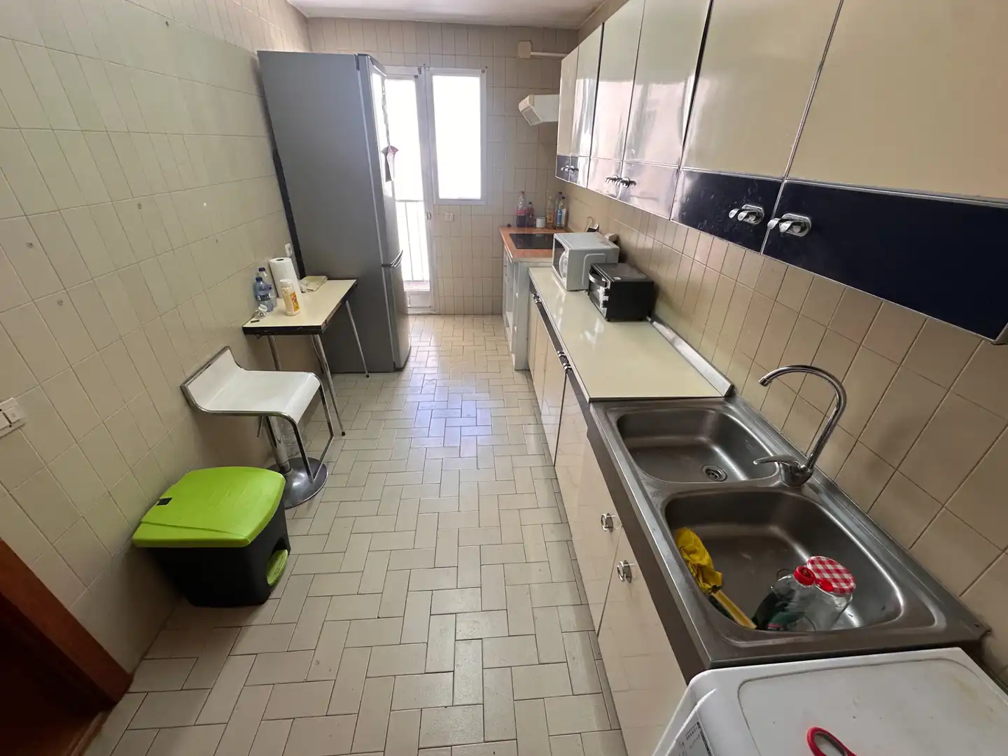 Kitchen of Flat for rent in Cuenca  with Heating, Terrace and Furnished