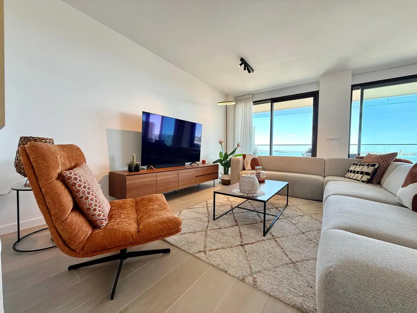 Living room of Flat for sale in Cartagena  with Air Conditioner, Heating and Private garden