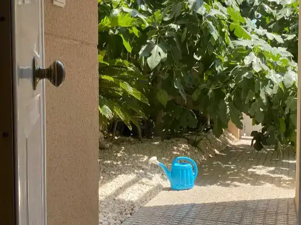 Garden of Flat for sale in Pueblo Español - Coveta Fumá