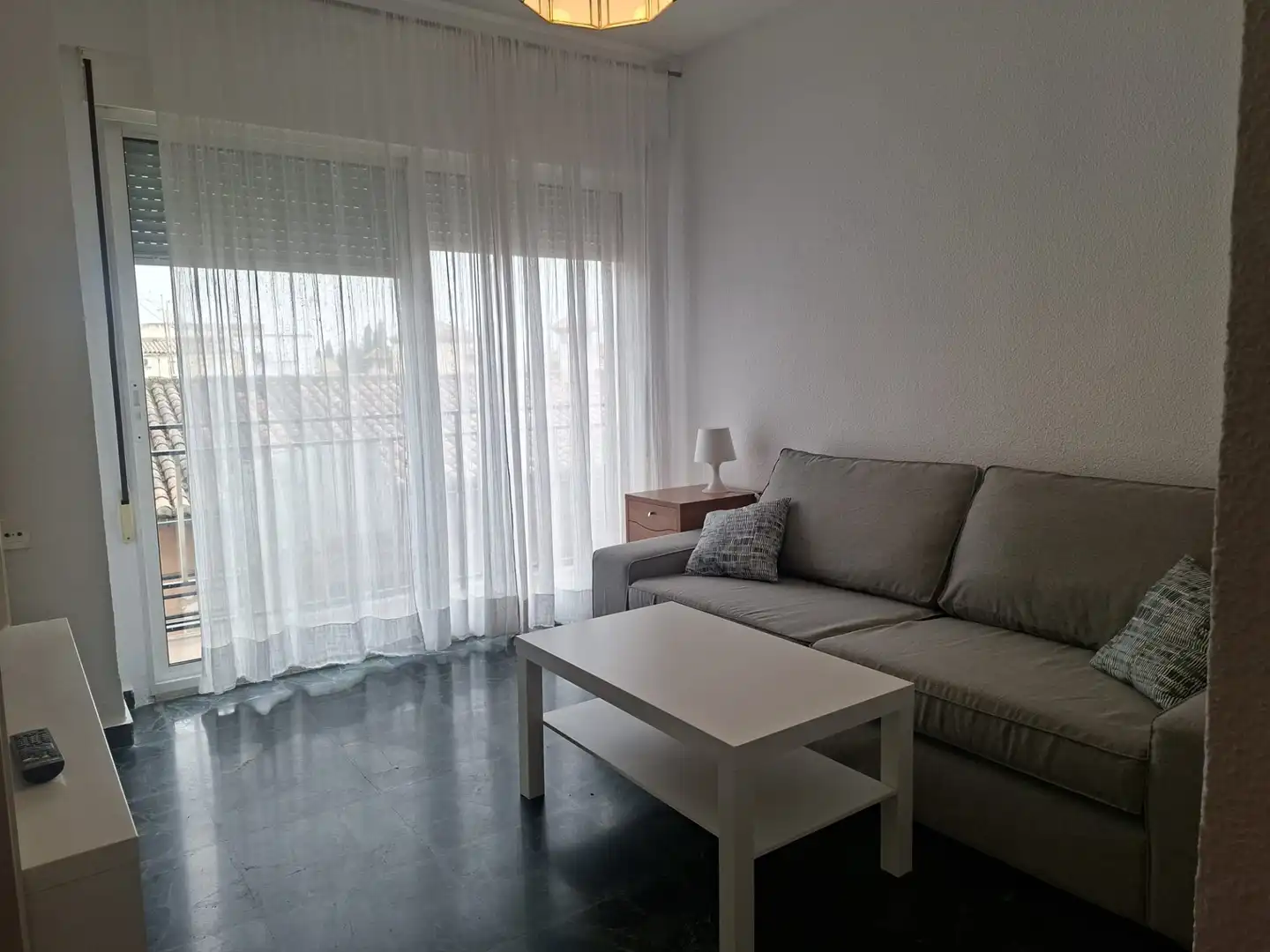 Wohnzimmer von Wohnung zur Miete in Granada mit Heizung, Terrasse und Möbliert