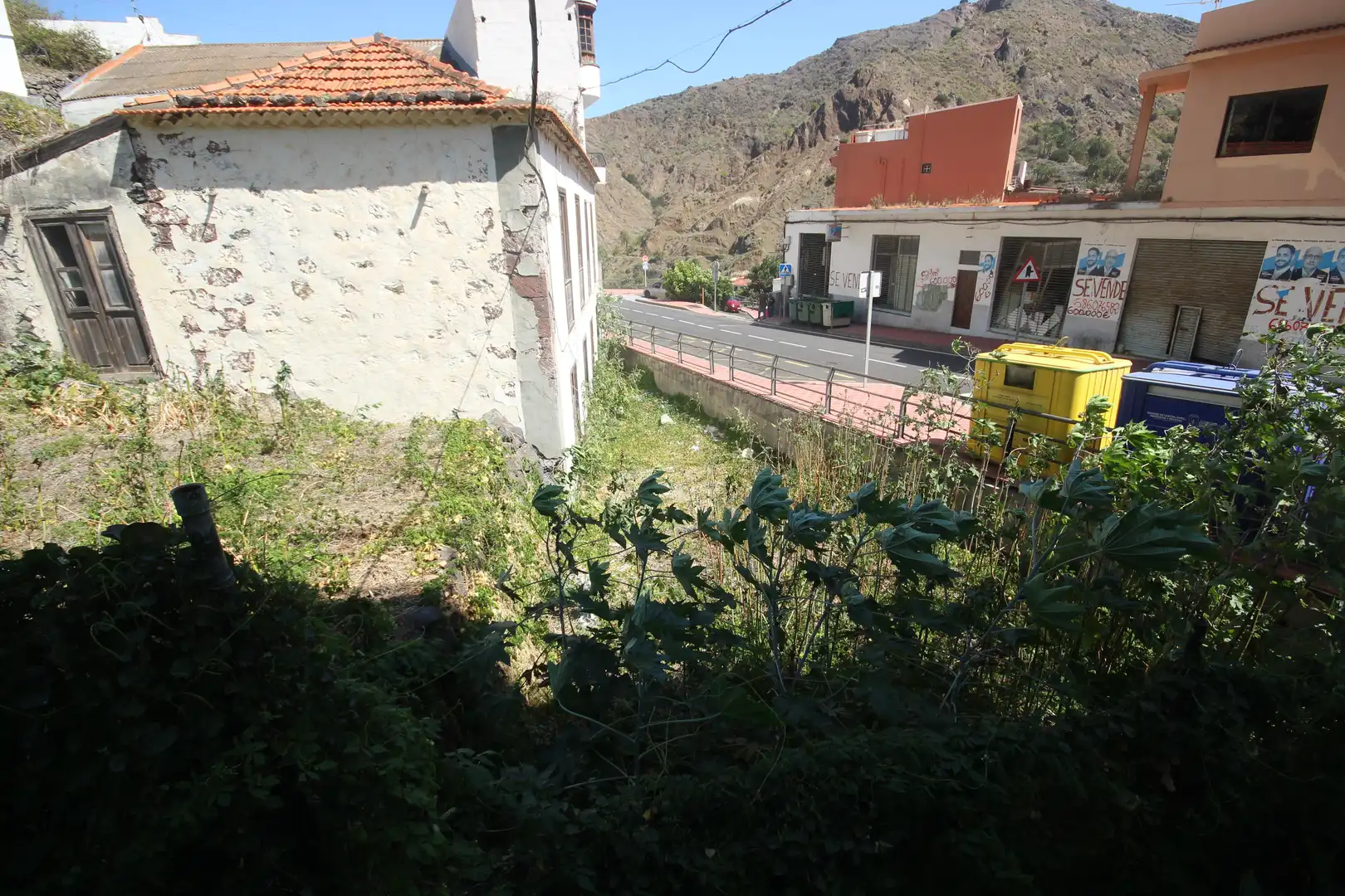 Vista exterior de Finca rústica en venda en Hermigua amb Jardí privat