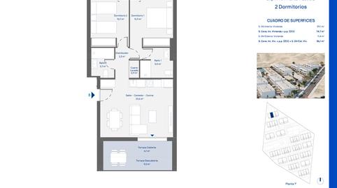 Photo 2 from new construction home in Flat for sale in Resistiré  Parcela L  Pp Caleta Mª Luisa, Arico, Santa Cruz de Tenerife