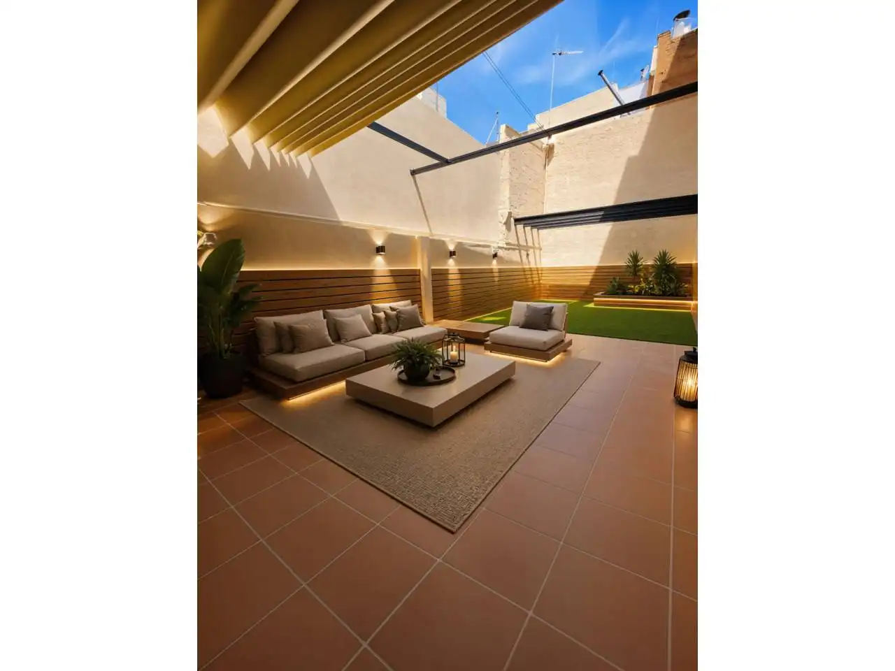 Terraza de Casa o chalet de alquiler en Sant Boi de Llobregat con Aire acondicionado, Calefacción y Jardín privado