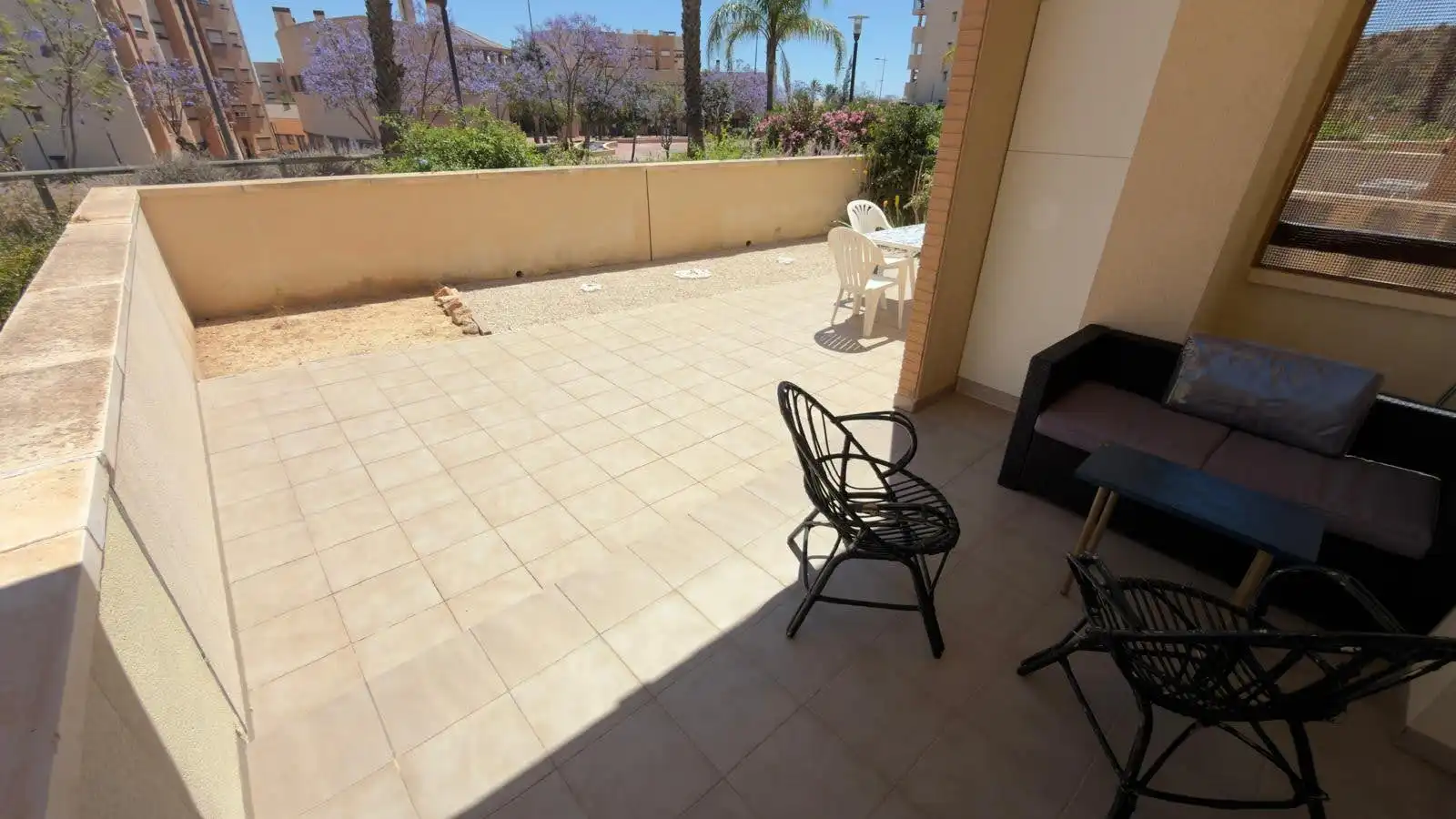 Terrassa de Apartament en venda en Murcia amb Terrassa, Moblat i Piscina comunitària