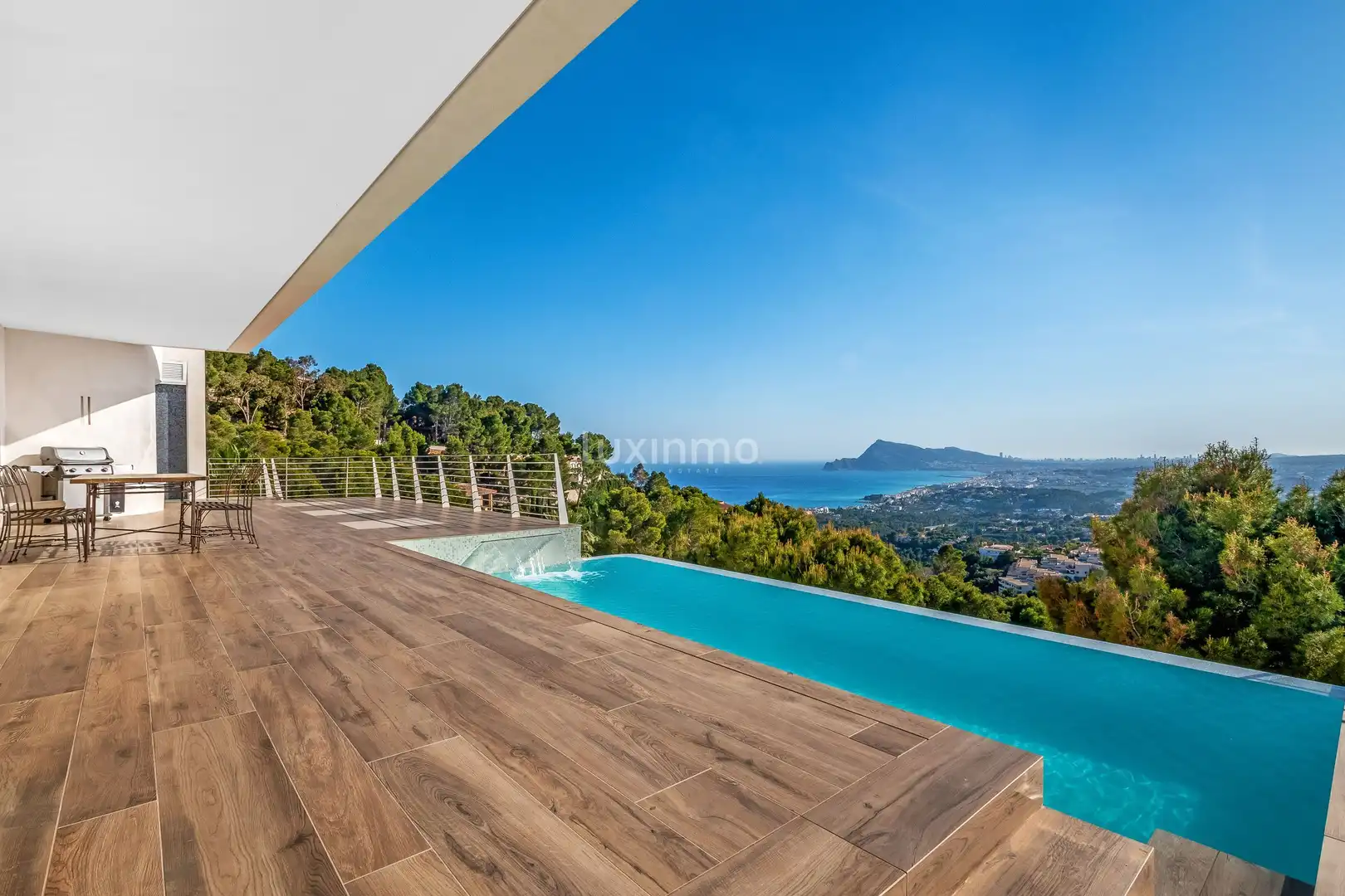 Vista exterior de Casa o chalet en venta en Altea con Aire acondicionado, Calefacción y Terraza