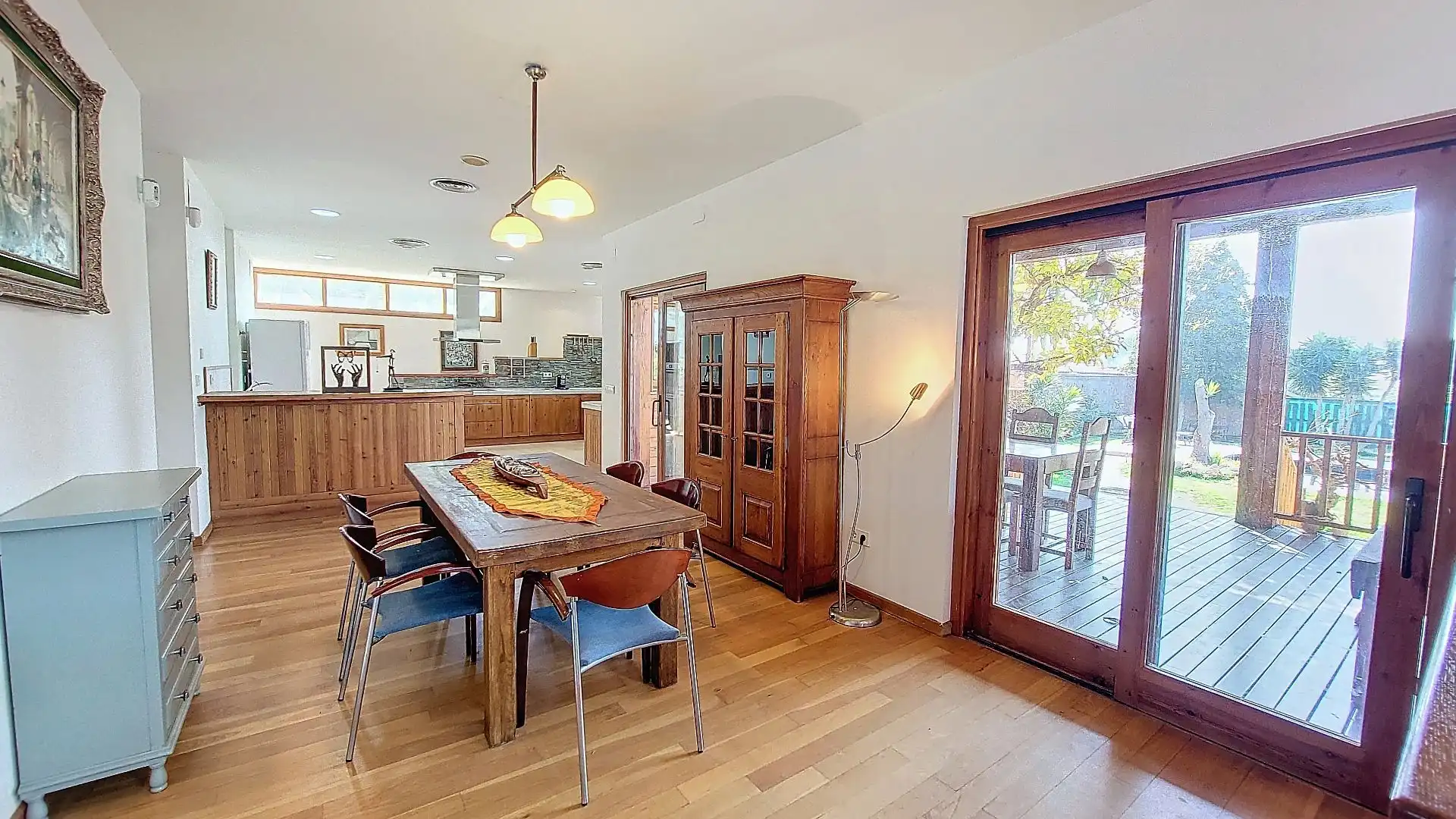 Comedor de Casa o chalet en venta en Calafell con Aire acondicionado, Calefacción y Jardín privado
