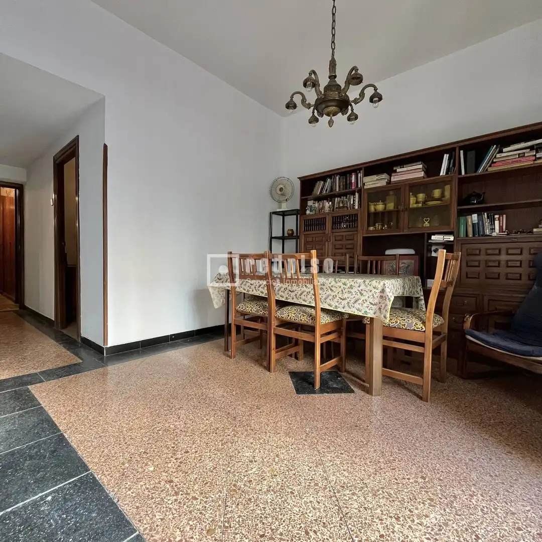 Dining room of Flat for sale in Madrid  with Heating, Terrace and Furnished