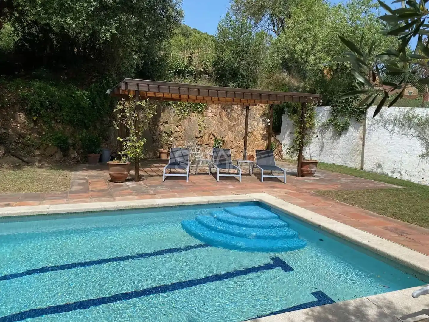 Piscina de Casa o xalet de lloguer en Palafrugell amb Calefacció, Traster i Piscina