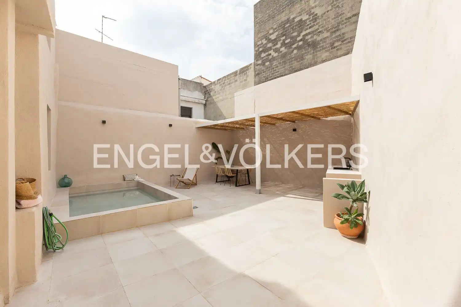 Terraza de Casa adosada en venta en Náquera con Calefacción, Parquet y Terraza