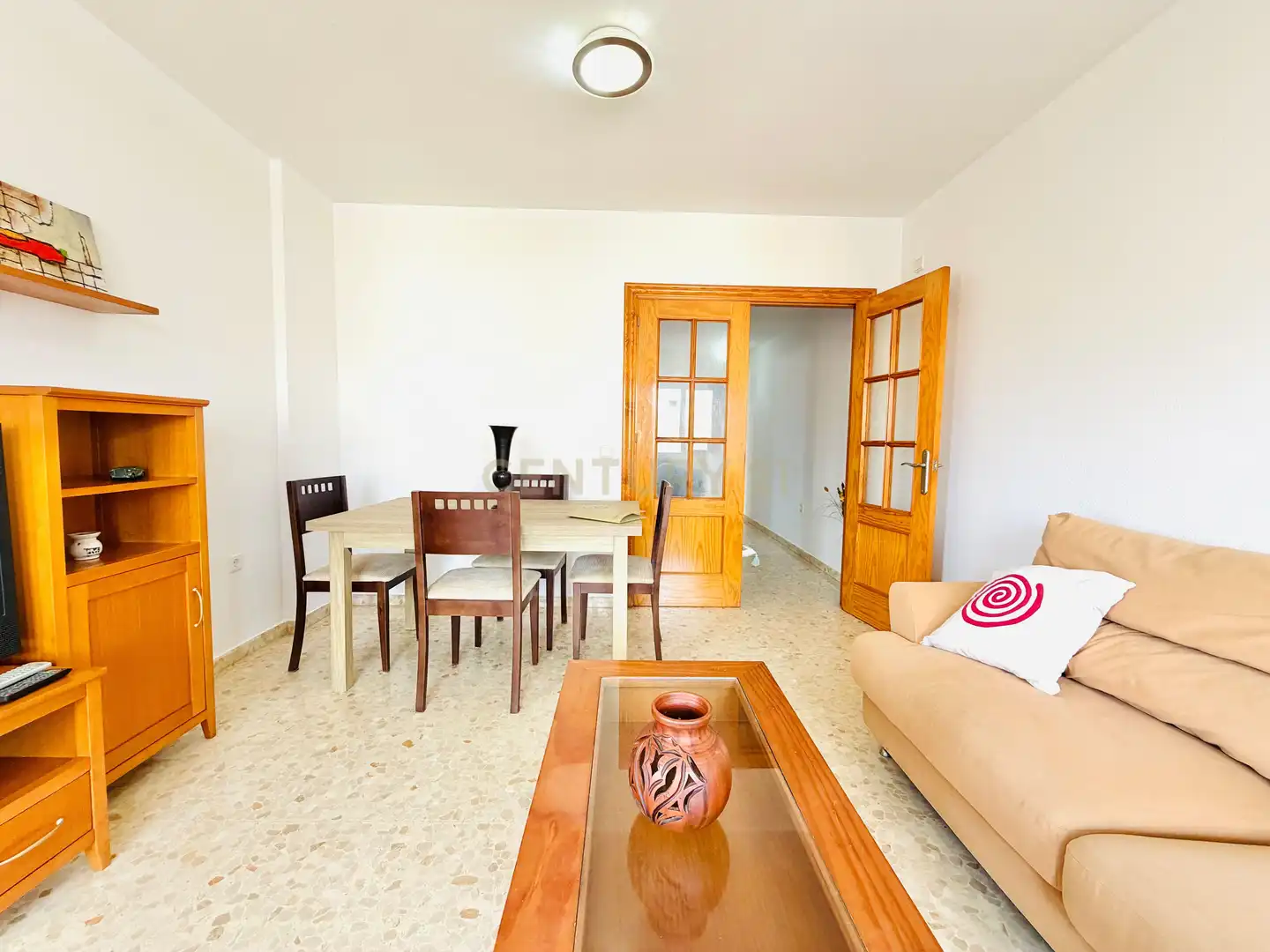 Sala d'estar de Apartament en venda en El Ejido amb Traster i Balcó