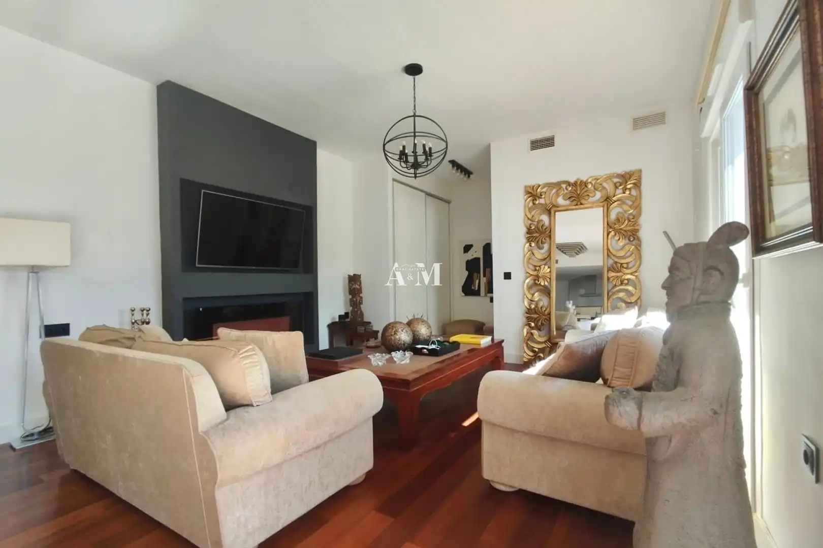 Sala de estar de Casa o chalet de alquiler en Daya Vieja con Aire acondicionado, Calefacción y Jardín privado