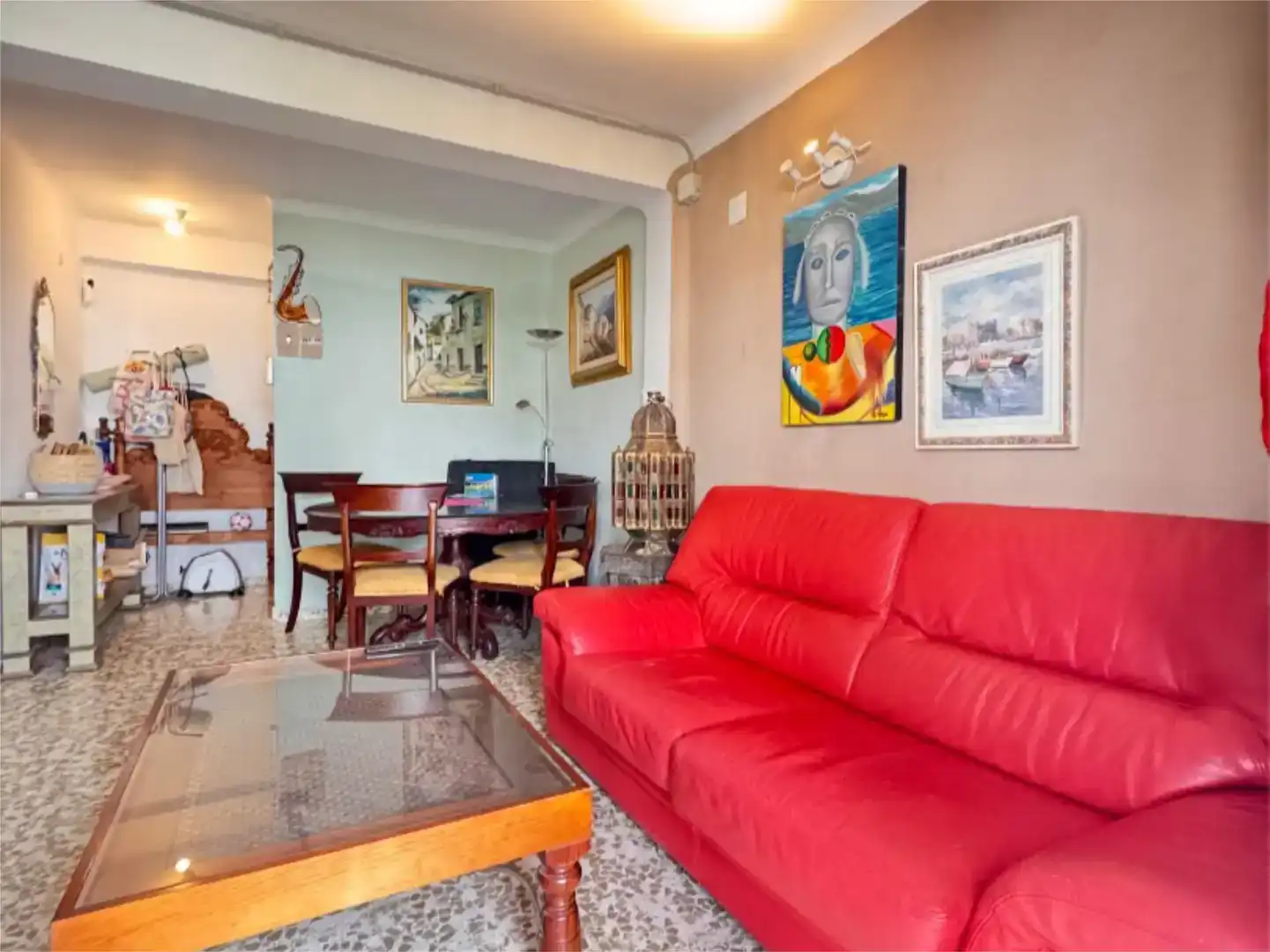 Sala de estar de Piso en venta en Torremolinos con Aire acondicionado