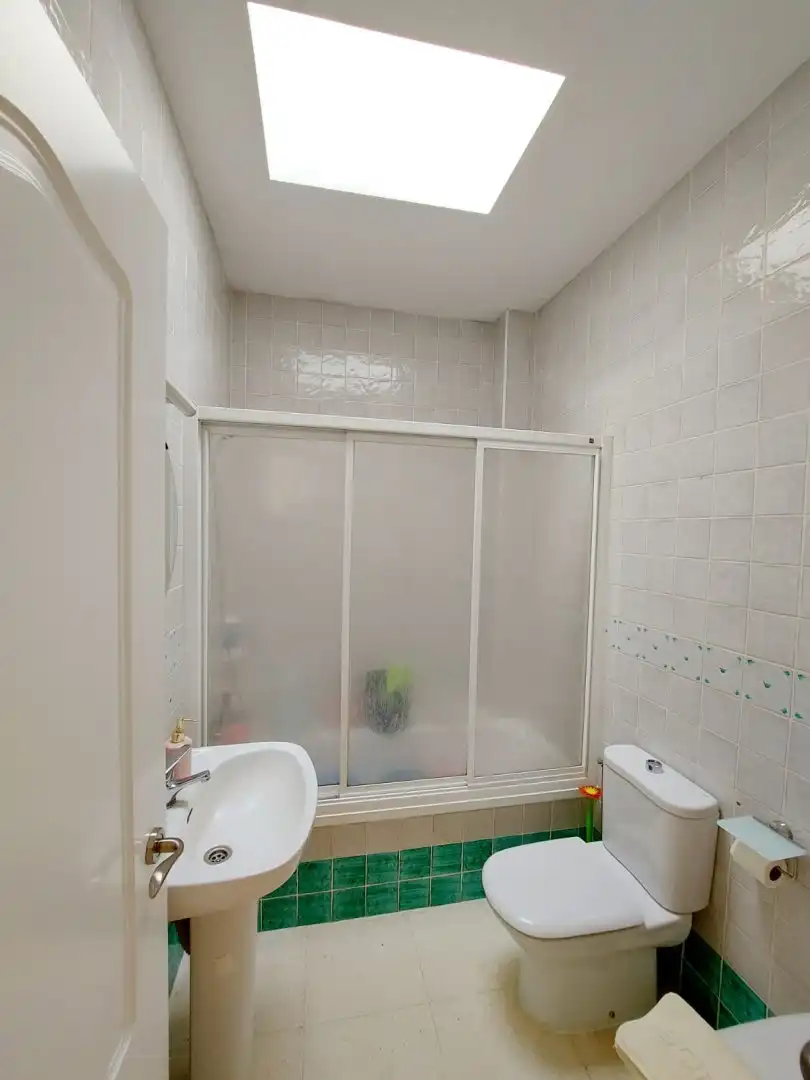 Bathroom of Flat for sale in Brenes  with Air Conditioner